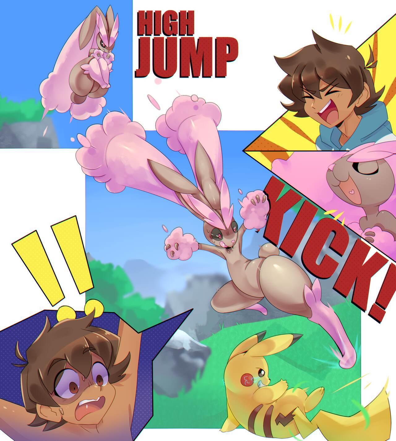 Furry body swap porn comic