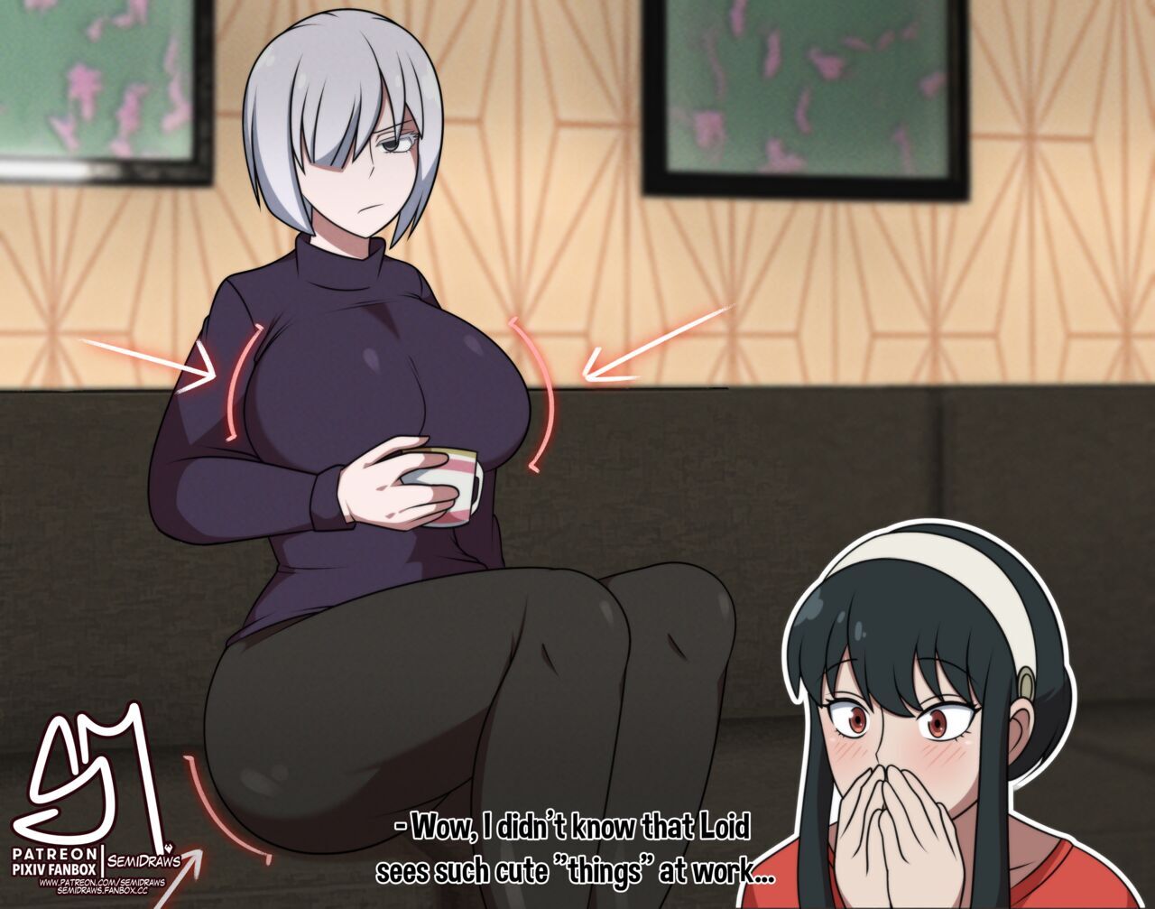 Semidraws spyxfamily