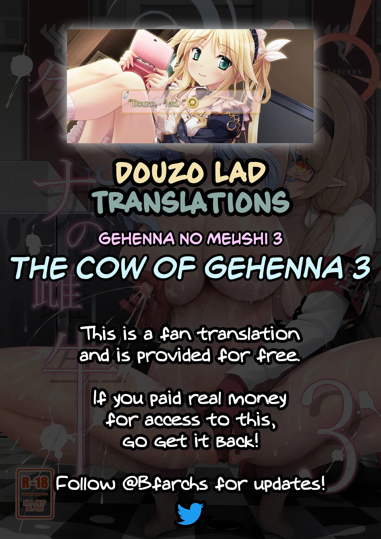 (C106) Gehenna no Meushi 3 | The Cow of Gehenna 3 (Blue Archive) [English] [Douzo Lad Translations] - Page 25