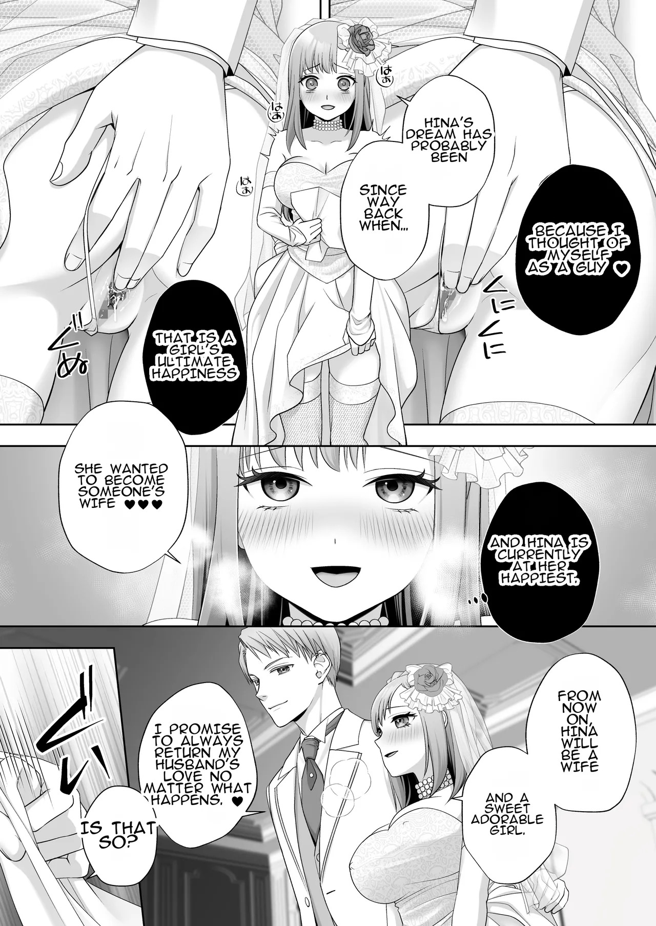 [Amulai Okashi Seisakusho (Joushi)] TS Shita Ore no Shiawase na Mesu Ochi Kekkon | My Happy Marriage After Being TS'd and Falling to the Female Side [English] - Page 30