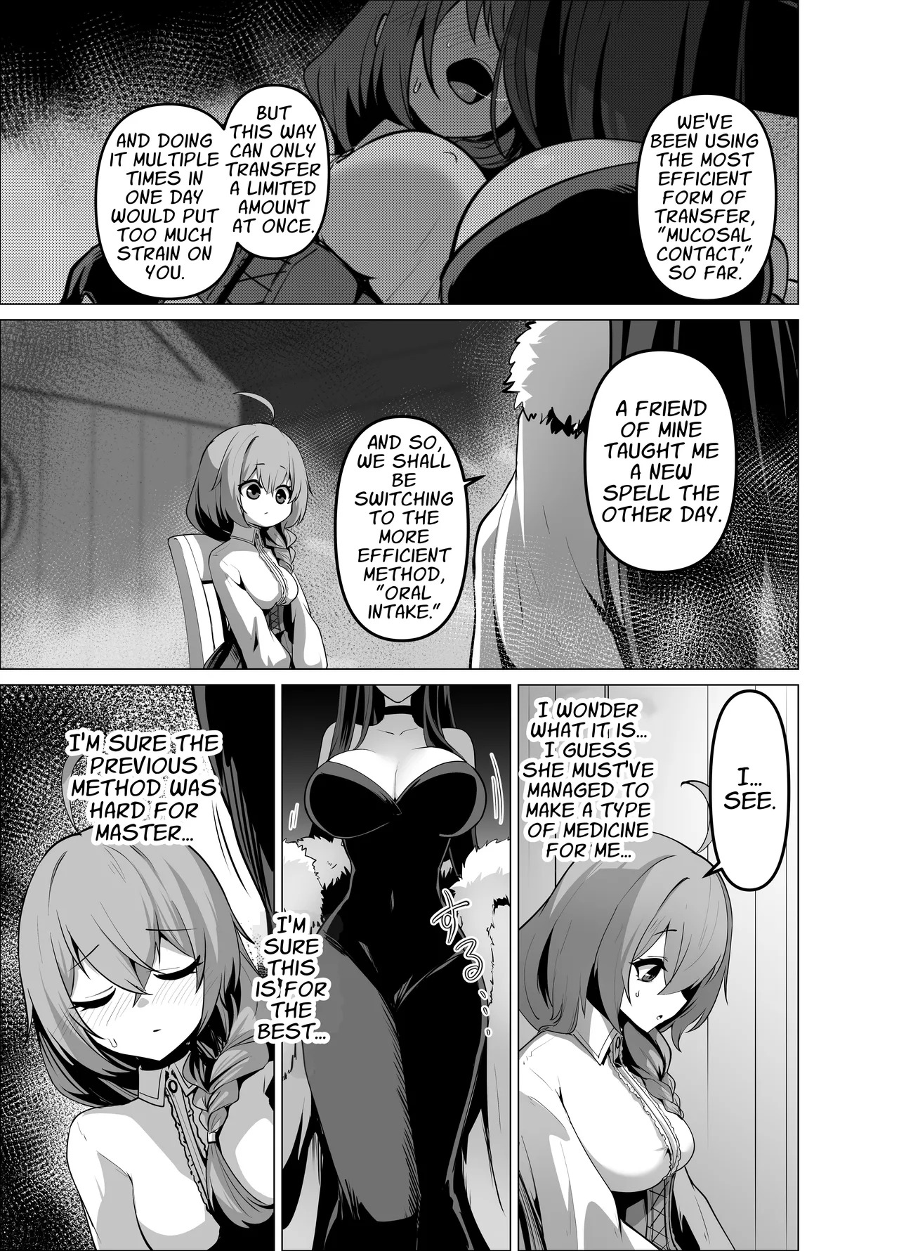 [HASHIOKI (Otemoto)] Oshishou-sama, Se~shi o Kudasai | Master, Please Bestow Me Your Mana! [English] [APA] - Page 17