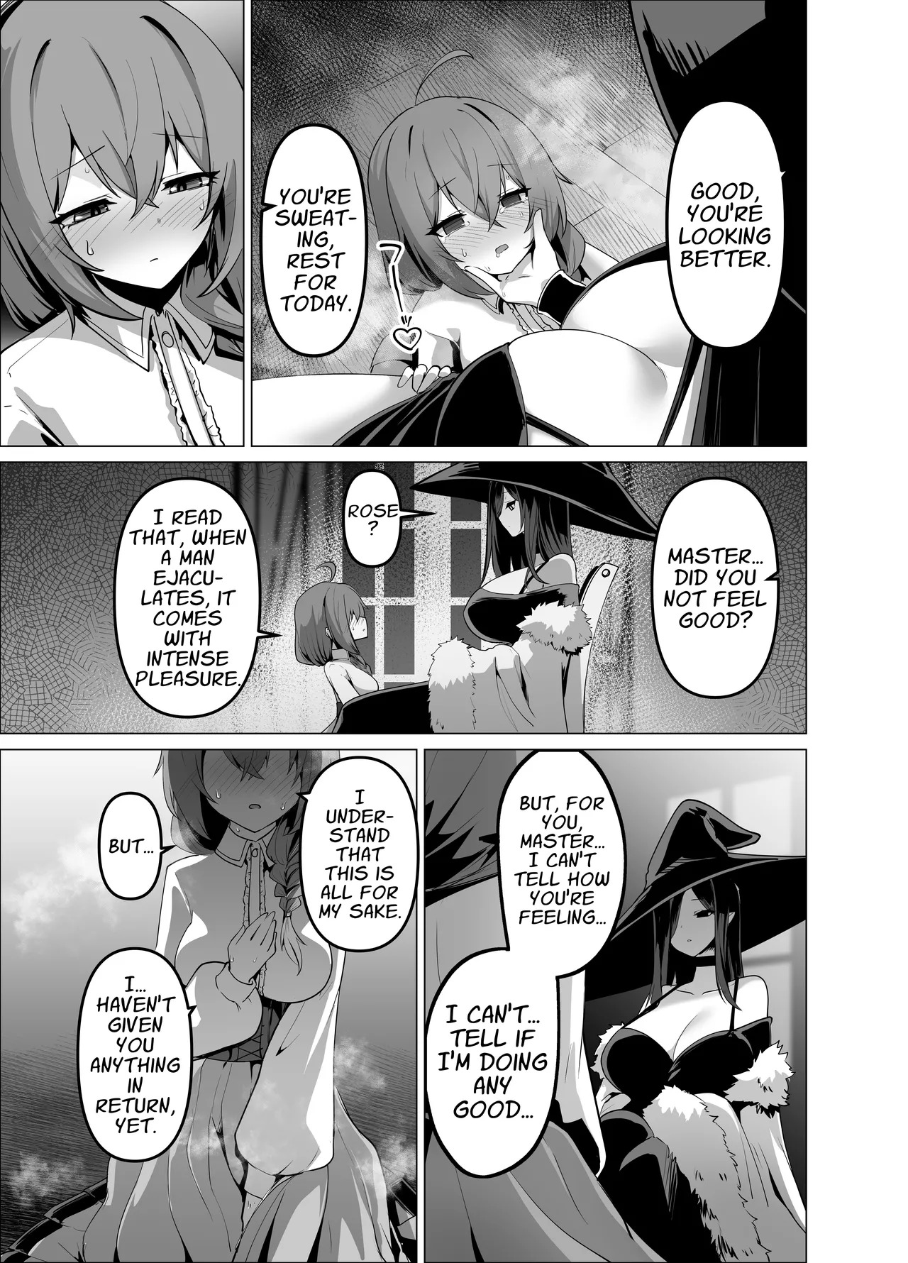[HASHIOKI (Otemoto)] Oshishou-sama, Se~shi o Kudasai | Master, Please Bestow Me Your Mana! [English] [APA] - Page 29