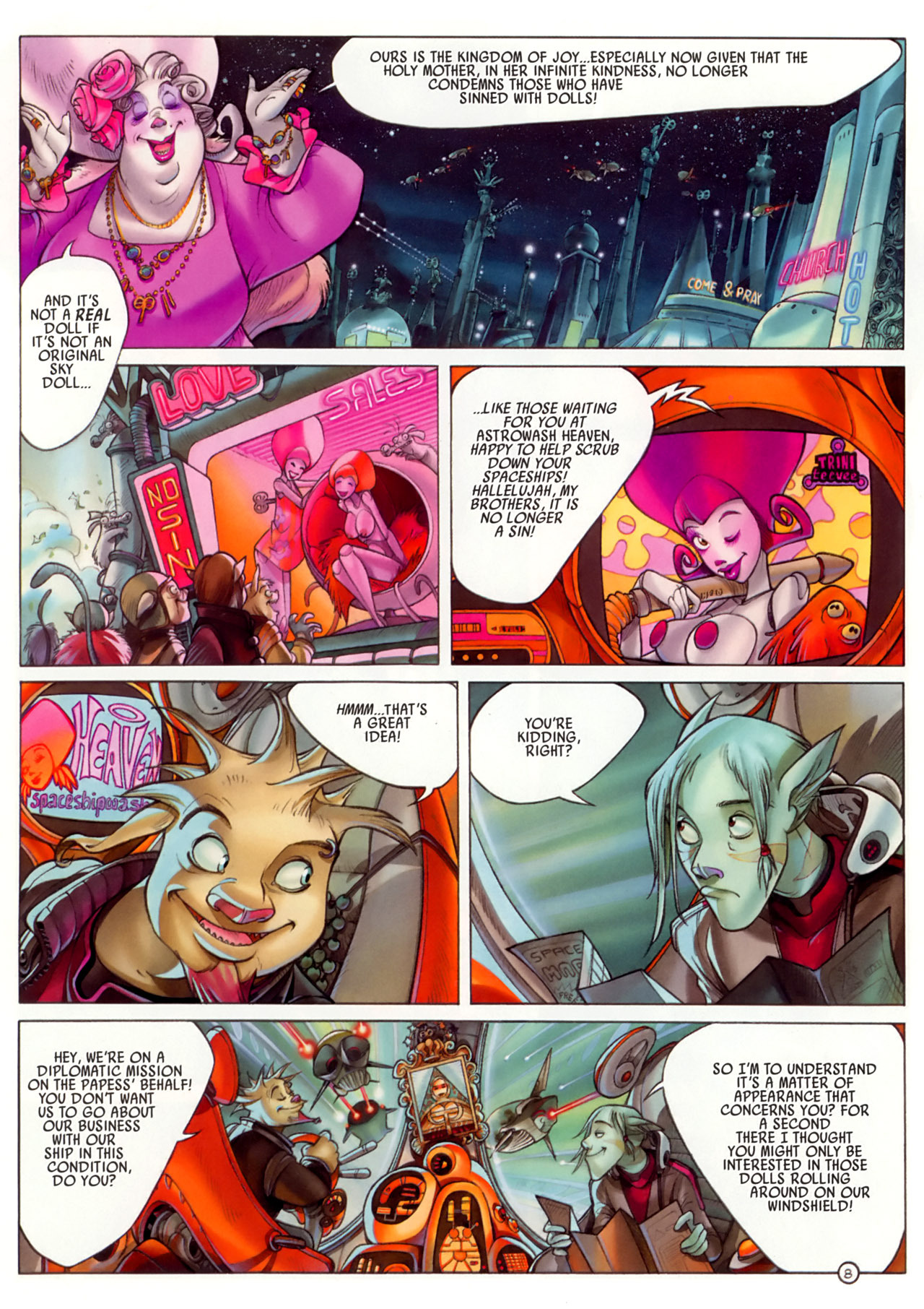 Sky Doll #1: The Yellow City - Page 14