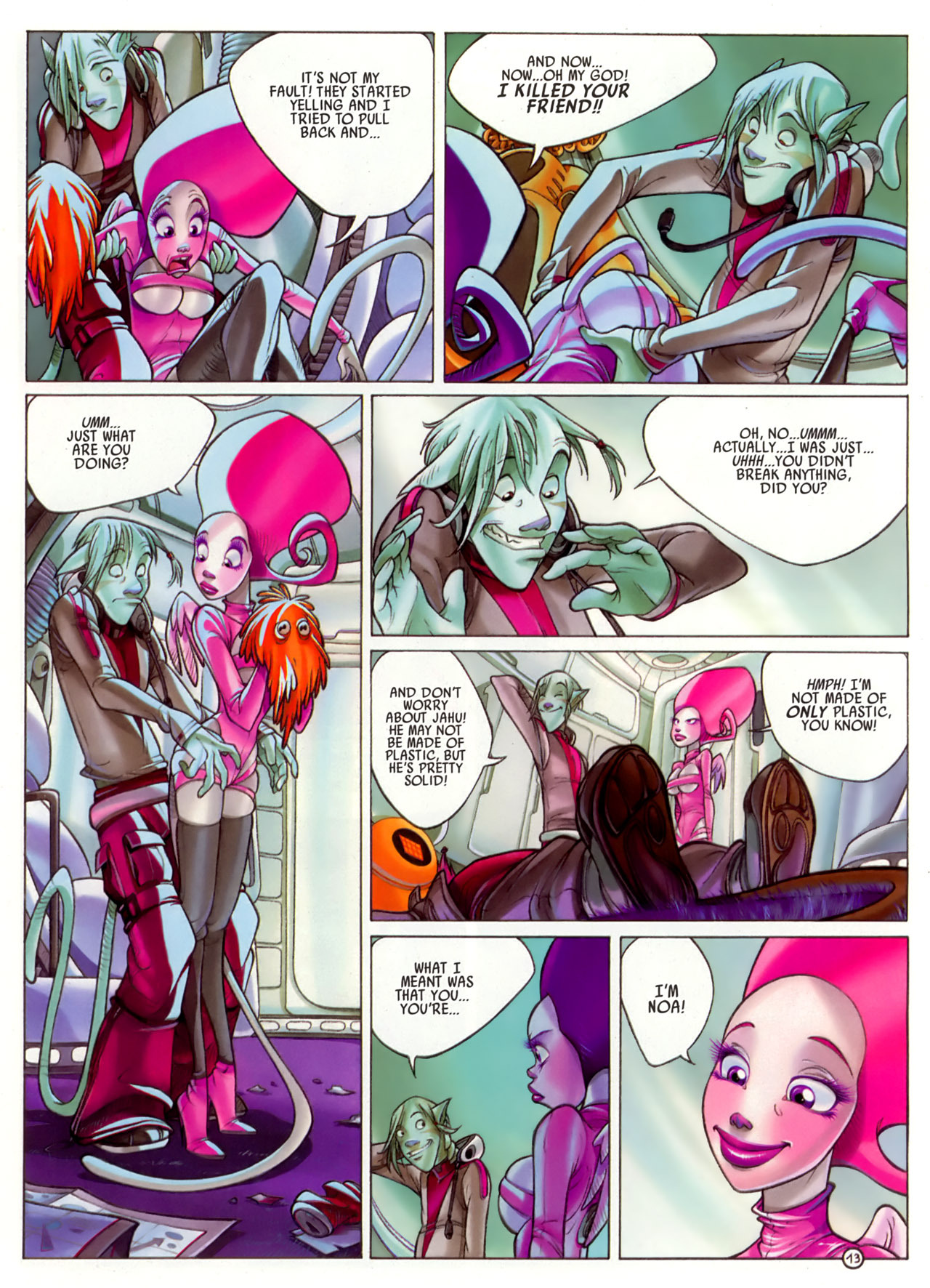 Sky Doll #1: The Yellow City - Page 19