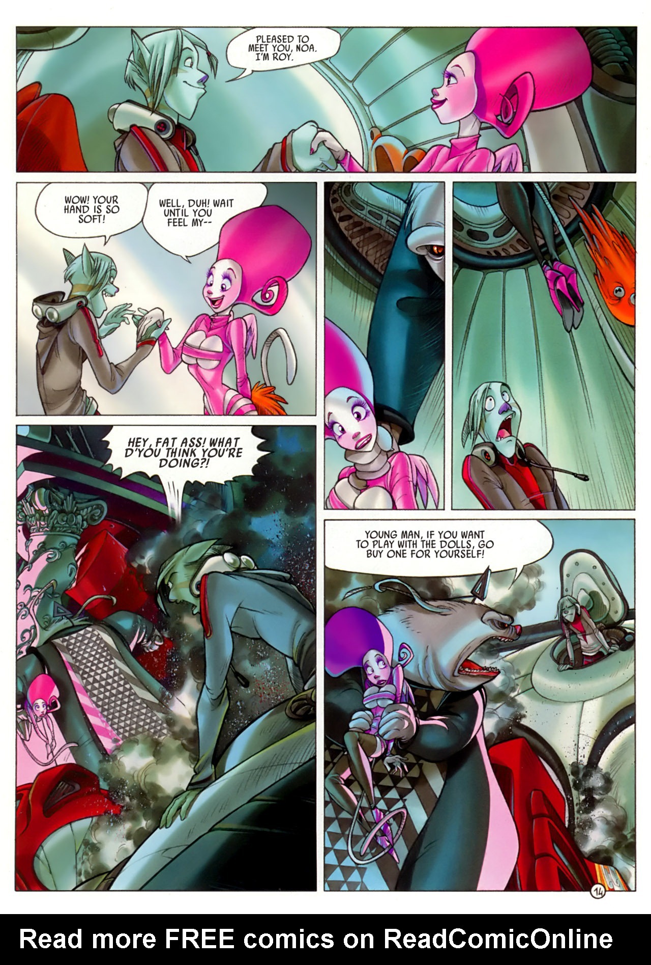 Sky Doll #1: The Yellow City - Page 20