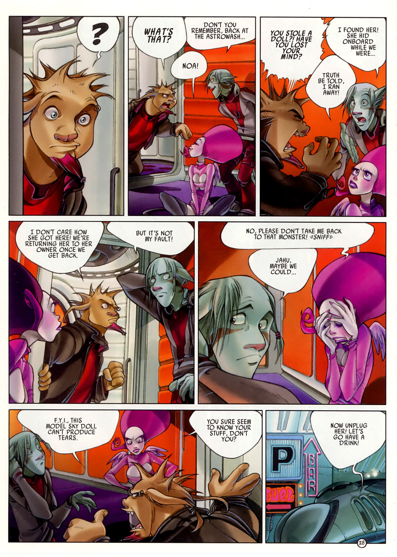Sky Doll #1: The Yellow City - Page 34