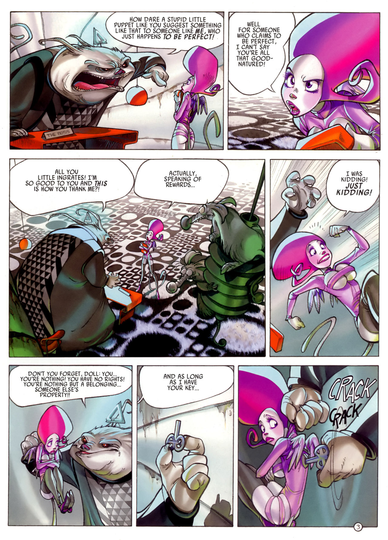 Sky Doll #1: The Yellow City - Page 9