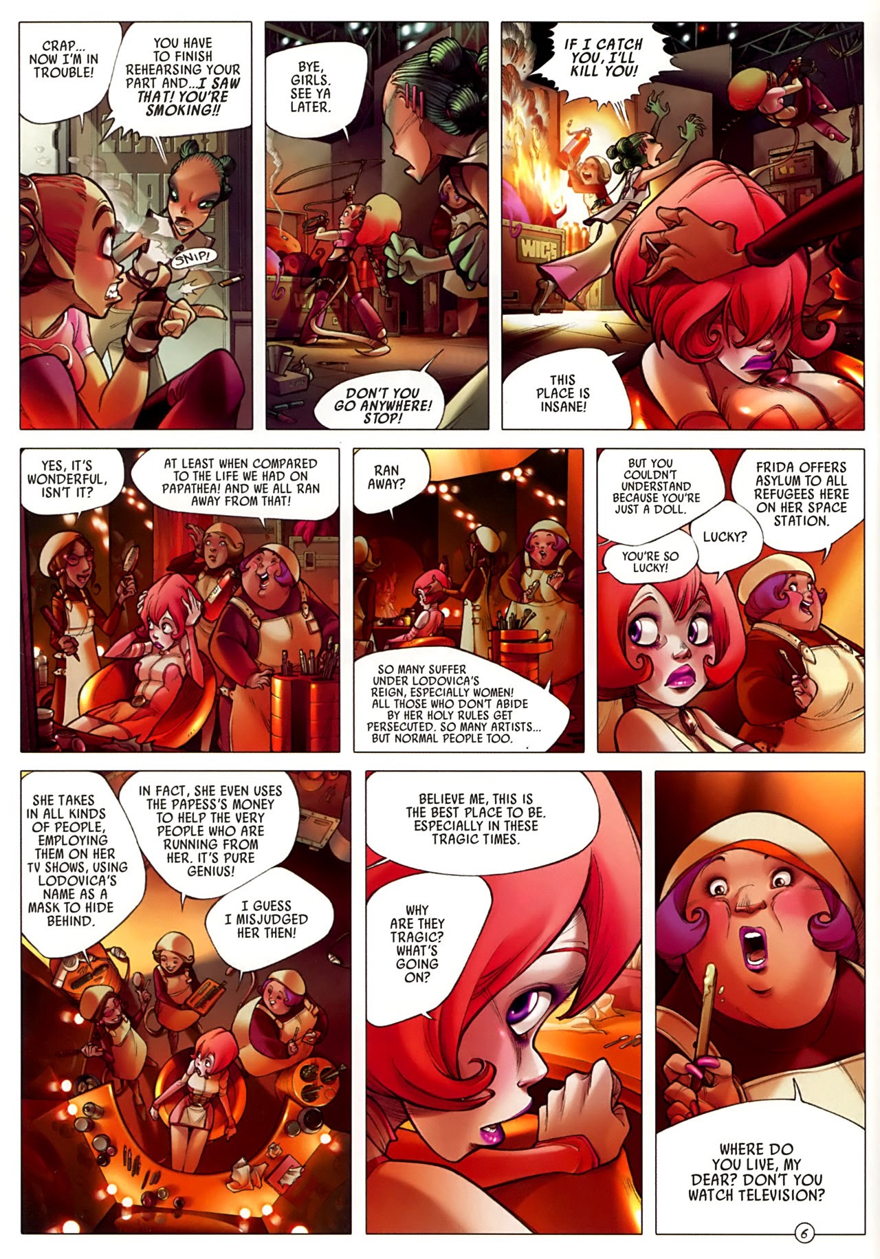 Sky Doll #3: The White City - Page 10
