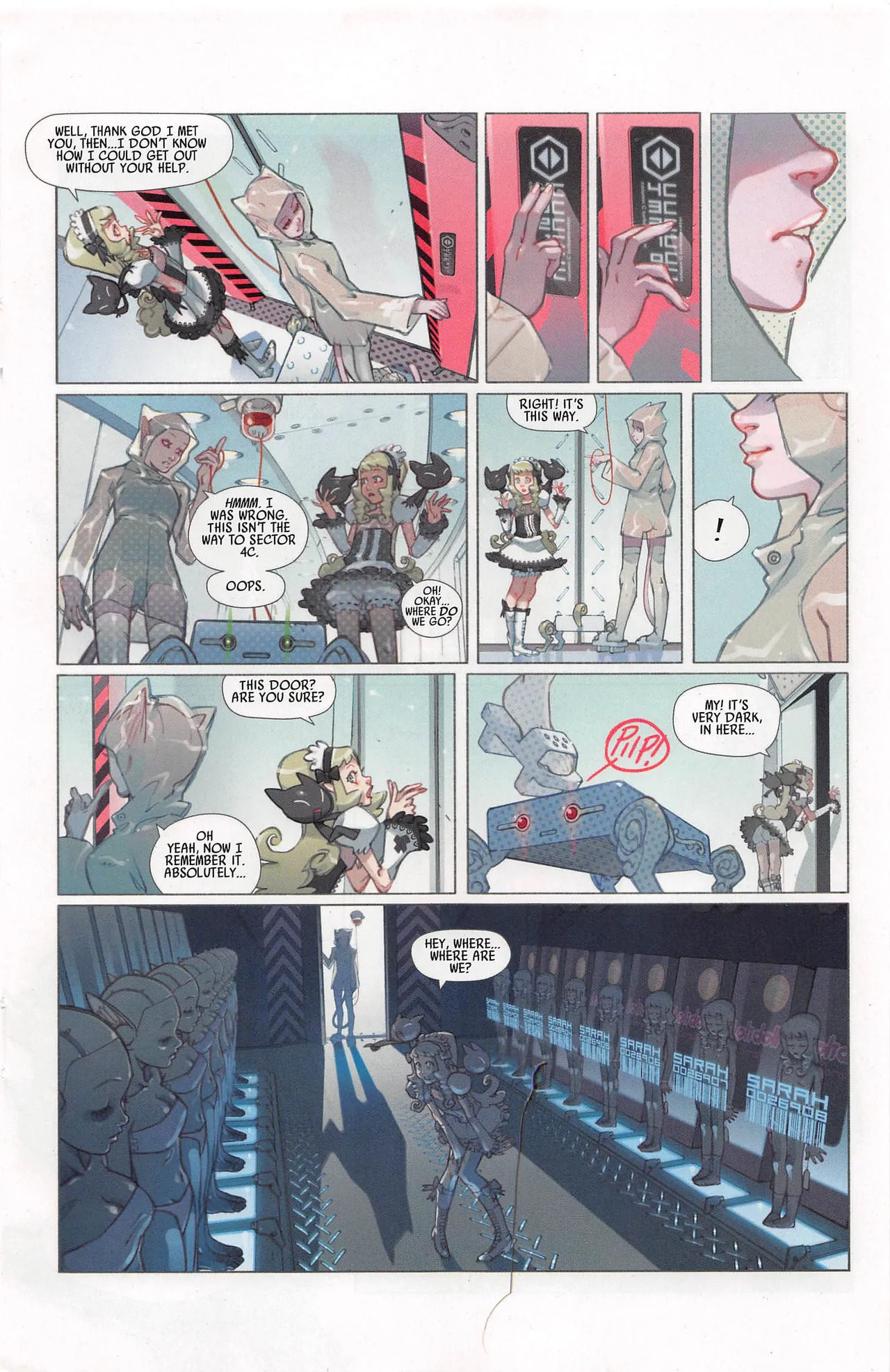 Sky Doll Collection #1: SpaceShip - Part 1 - Page 11