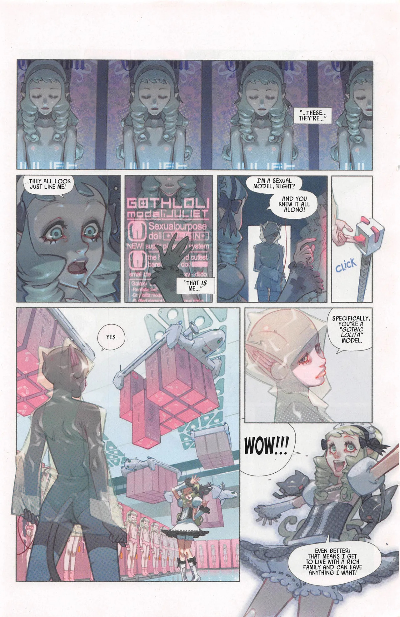 Sky Doll Collection #1: SpaceShip - Part 1 - Page 12