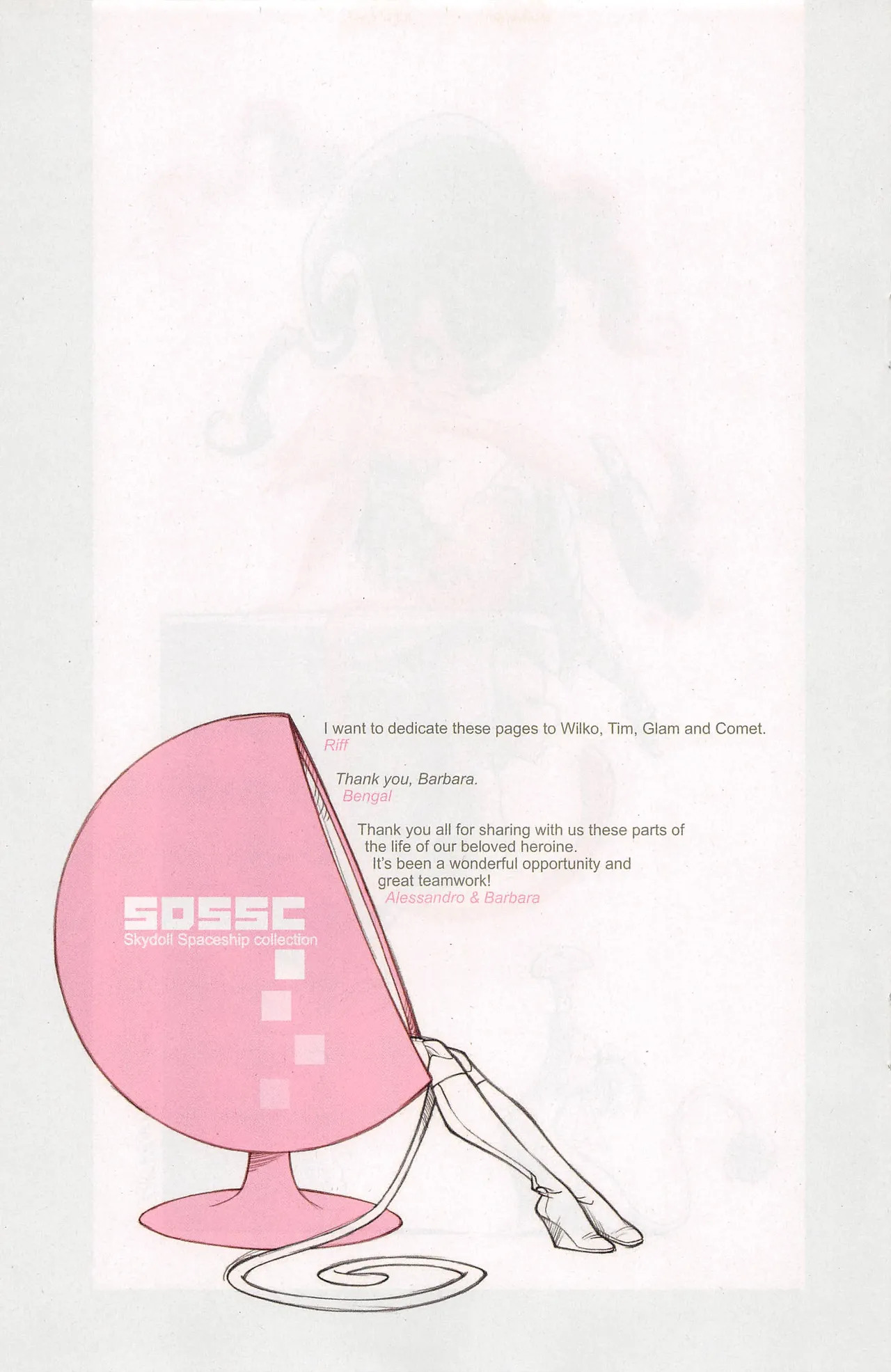 Sky Doll Collection #1: SpaceShip - Part 2 - Page 40