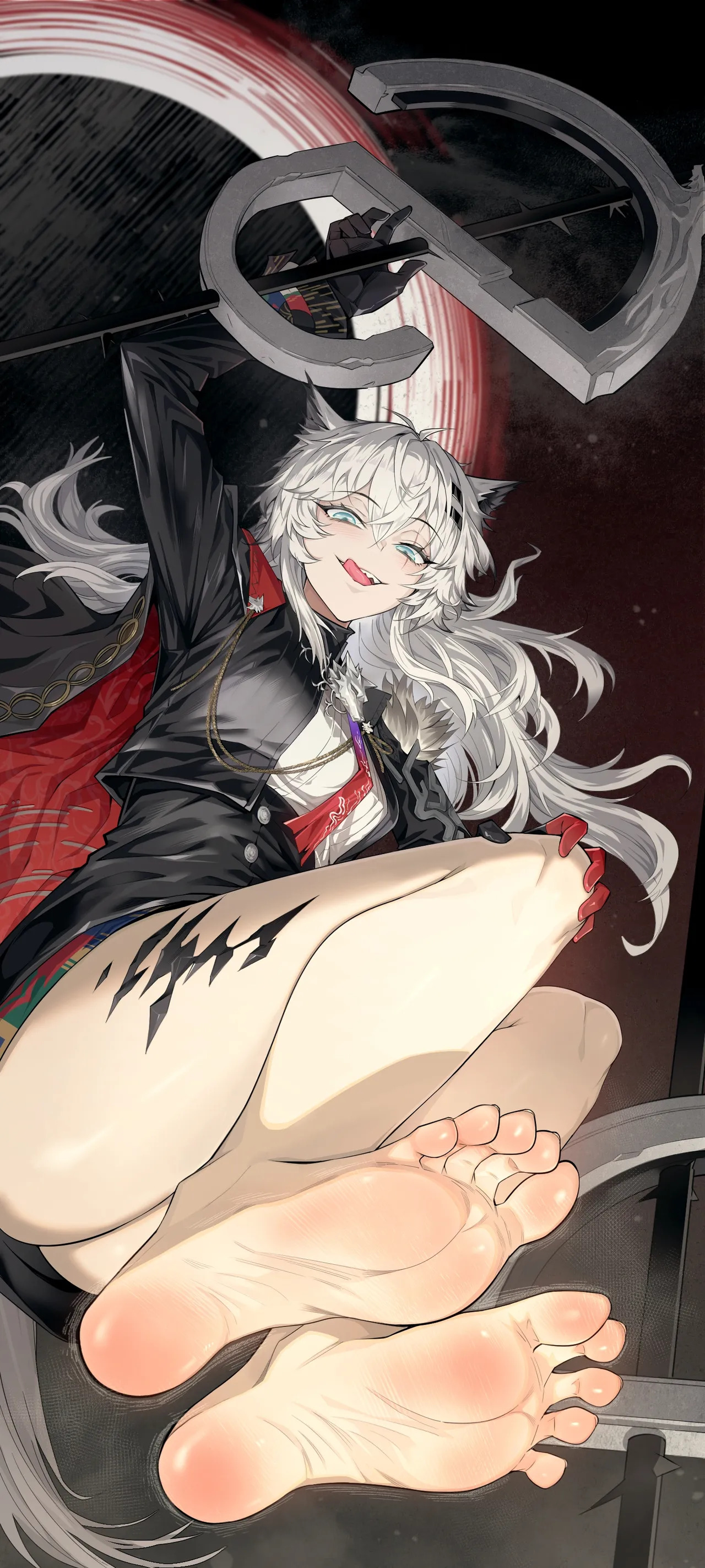 (FANBOX) (昊泽胸 / hzx36485912t) [Arknights Fan Art] Lock Wallpaper (10 pages) - Page 10