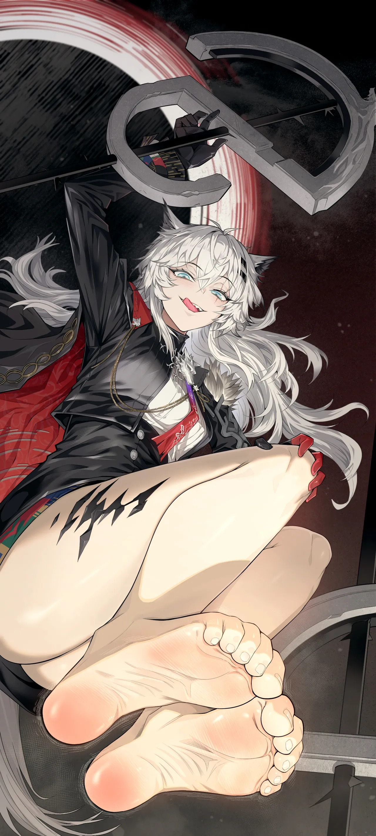 (FANBOX) (昊泽胸 / hzx36485912t) [Arknights Fan Art] Lock Wallpaper (10 pages) - Page 11