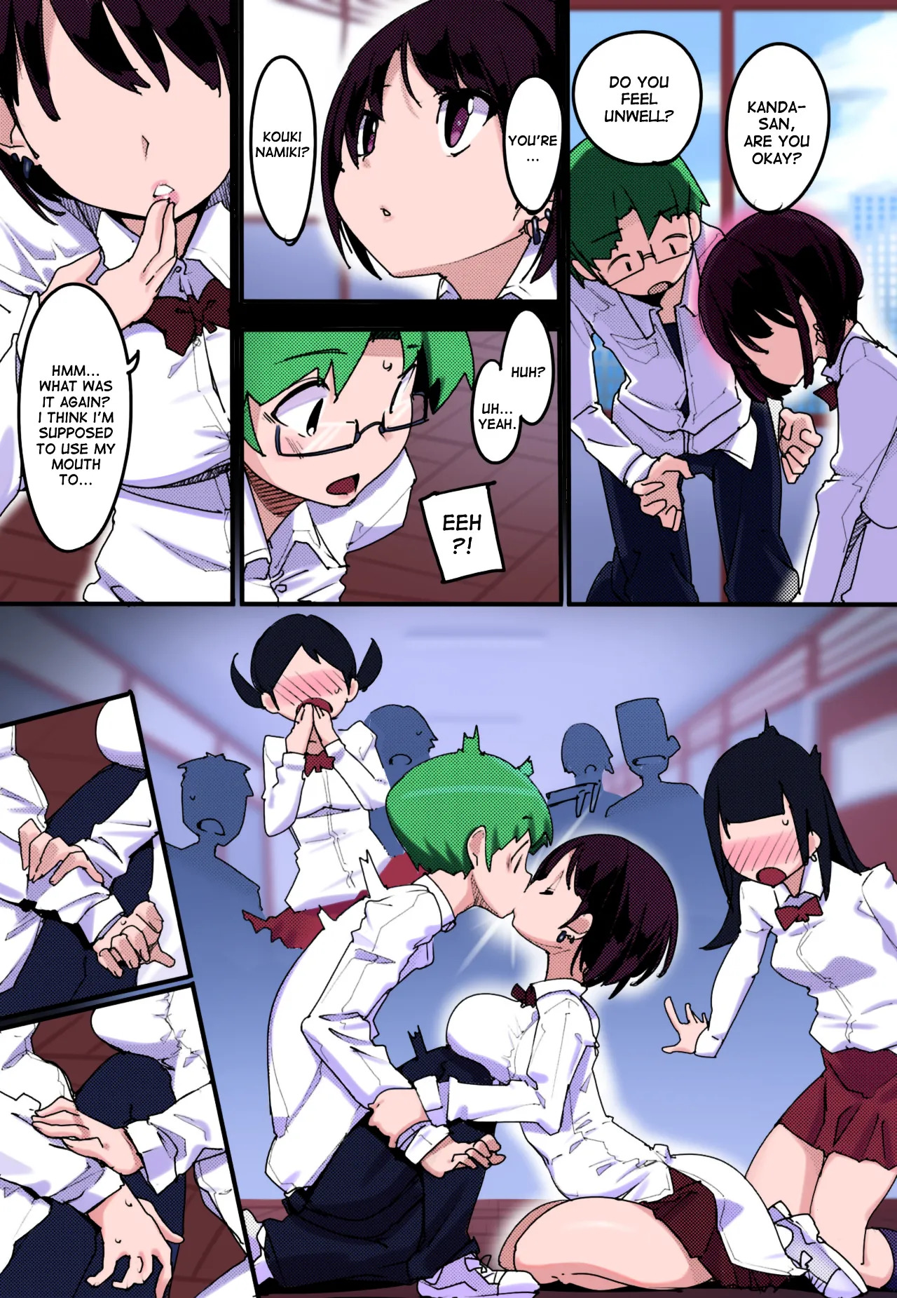 [Potato Salad (Kurisu)] Popuni Kei Joshi Panic! Vol. 7 [English] [desudesu] [Colorized] [Digital] - Page 9