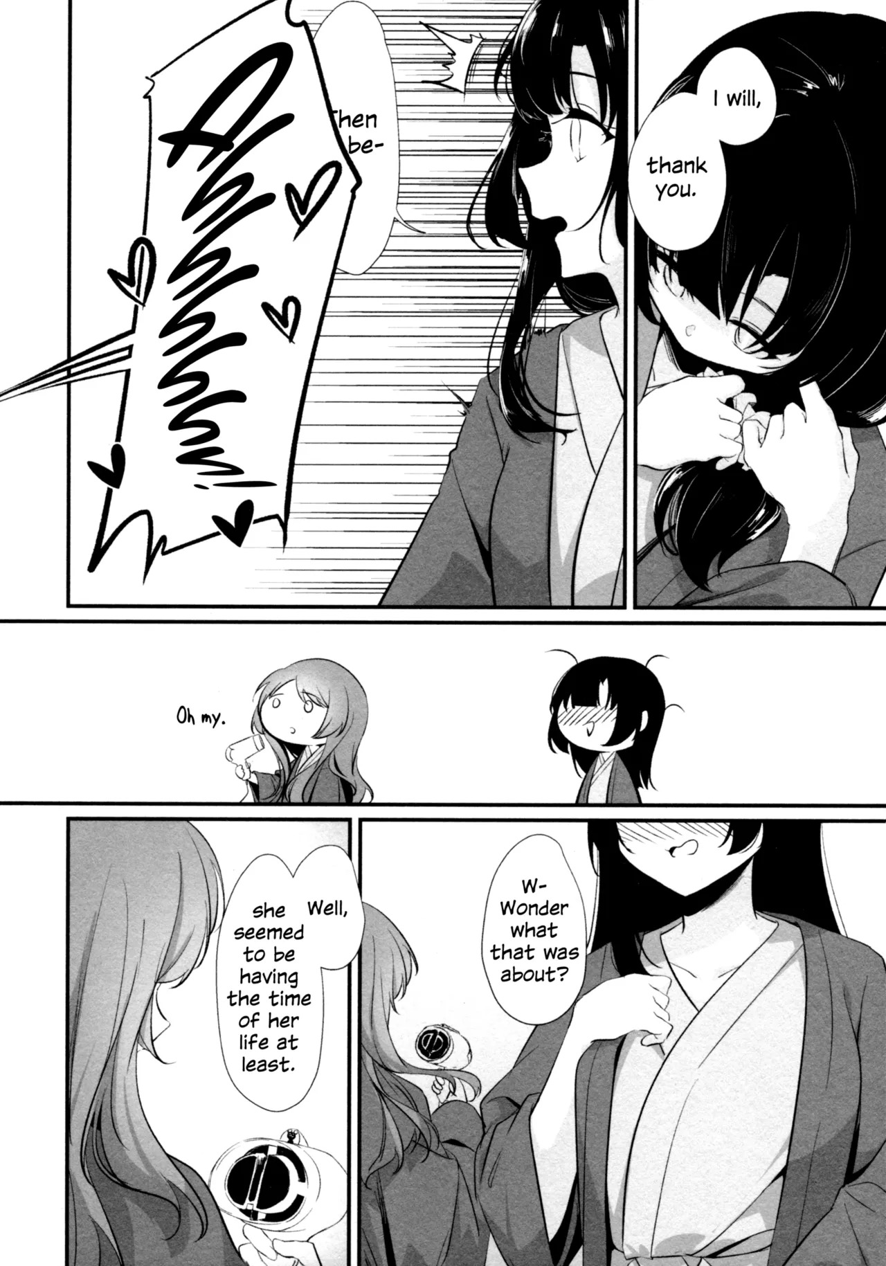 (Hikiau Unmei 5th) [Taipeijin (Mushihara)] Oshidori | Lovebirds (Assault Lily) [English] - Page 7