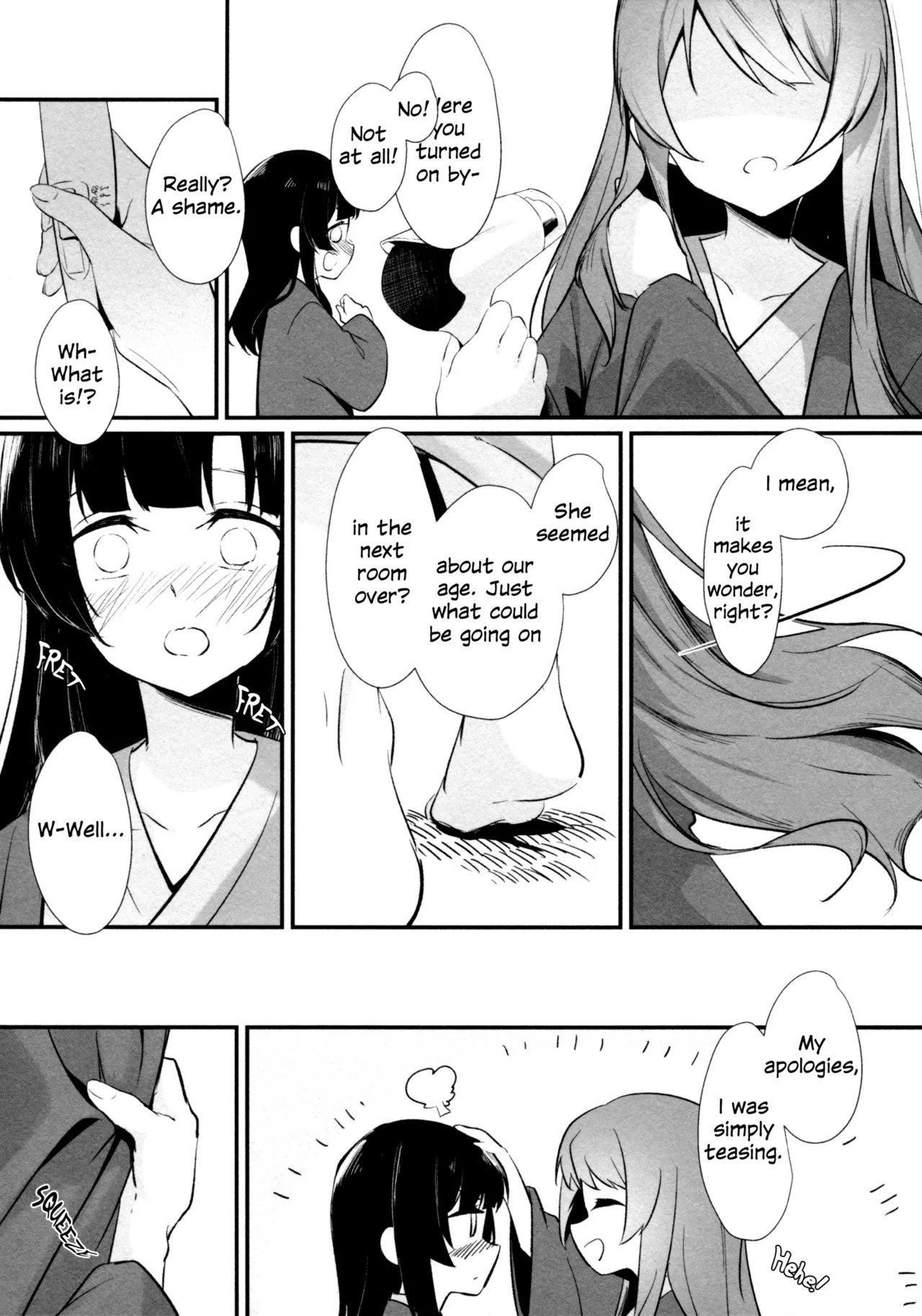 (Hikiau Unmei 5th) [Taipeijin (Mushihara)] Oshidori | Lovebirds (Assault Lily) [English] - Page 8