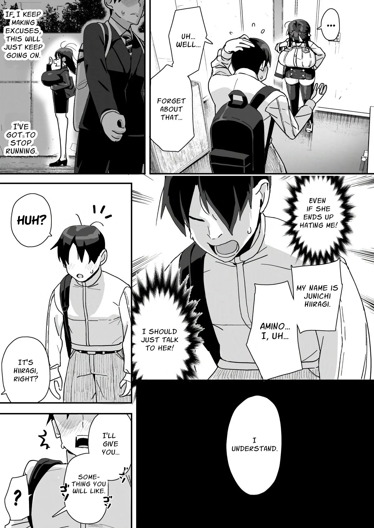 [Entelekheia (Chirumakuro)] Boku ni Haishin Bare shita U-Cup Chinkobi Joshi Amino-san | I found out that Amino was the dick-pleasing U-cup streamer I watch [English] [JIGECCHI] [Digital] - Page 19