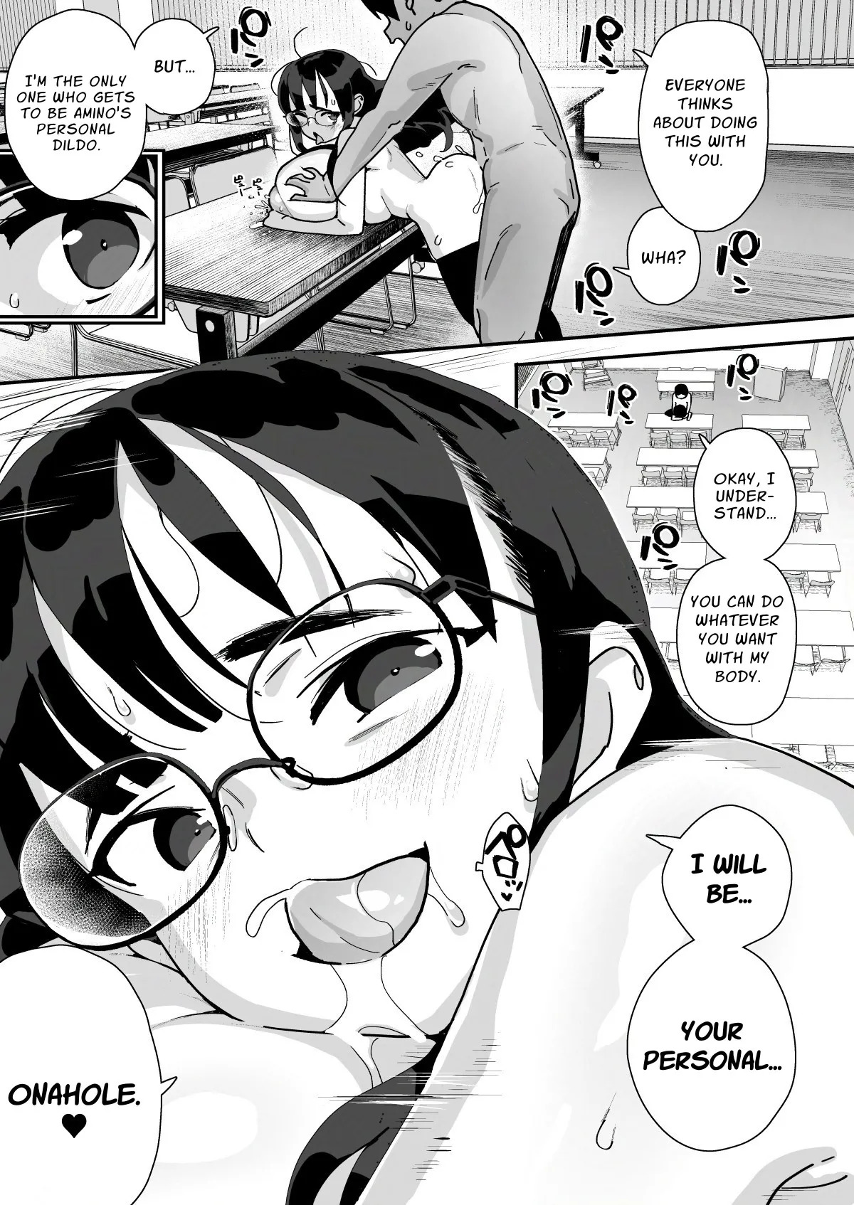 [Entelekheia (Chirumakuro)] Boku ni Haishin Bare shita U-Cup Chinkobi Joshi Amino-san | I found out that Amino was the dick-pleasing U-cup streamer I watch [English] [JIGECCHI] [Digital] - Page 49