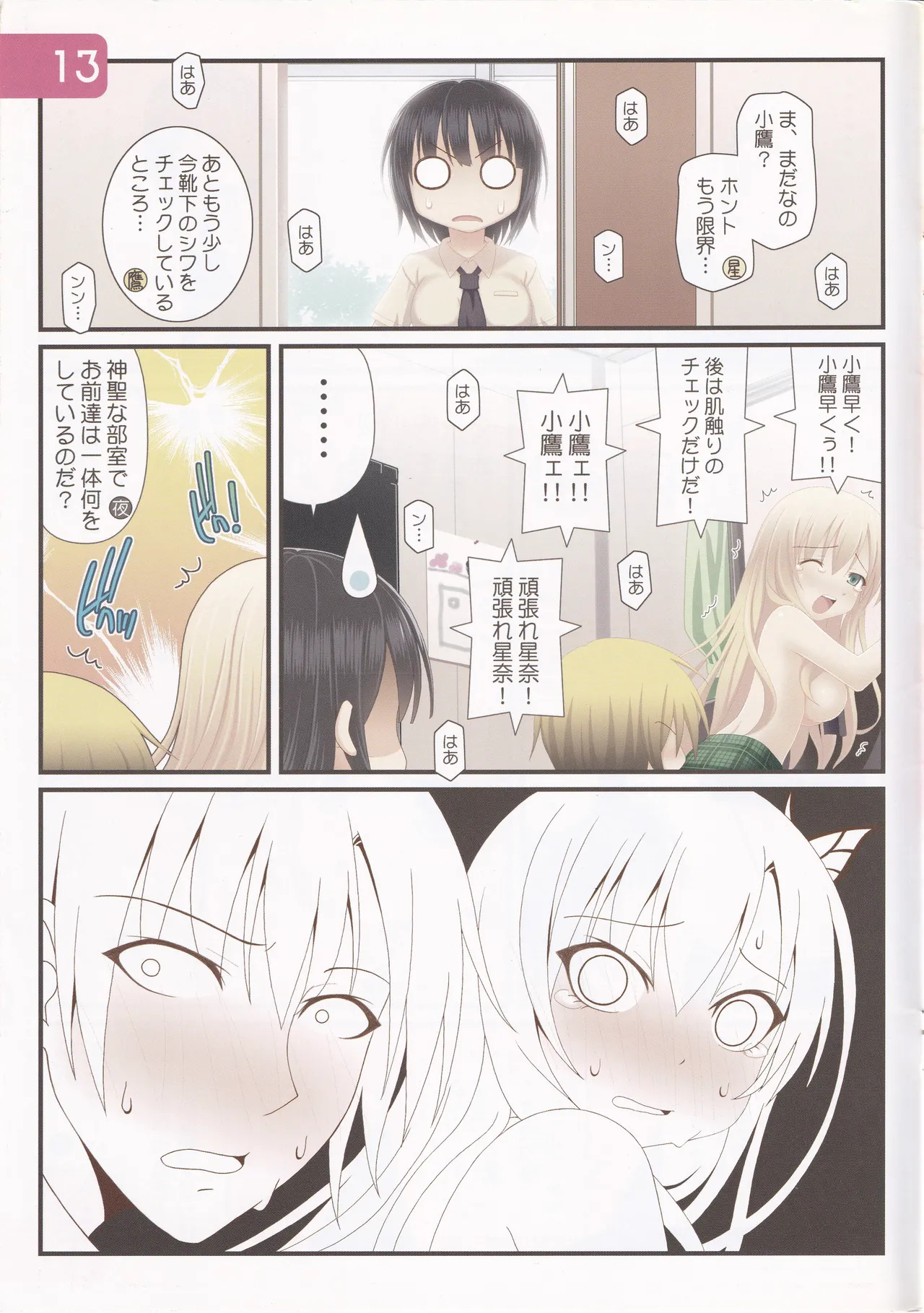 (C81) [Awareness (Aikawa Touma)] IRIS7 (Boku wa Tomodachi ga Sukunai) - Page 13