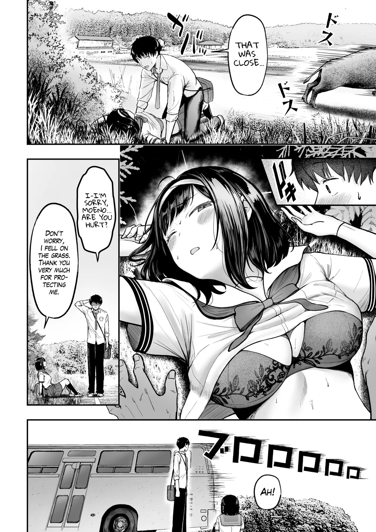 [Nekomimi to Kuro Mask (cielo)] Tenkou Saki no Do-Inaka de Class no Kanojyo Kouho Tachi ga Zenin Hatsujyouki Sugiru | I was Transferred to a Countryside School where all my Female Classmates are in Heat for Me [English] [The Blavatsky Project] [Digital] - Page 9