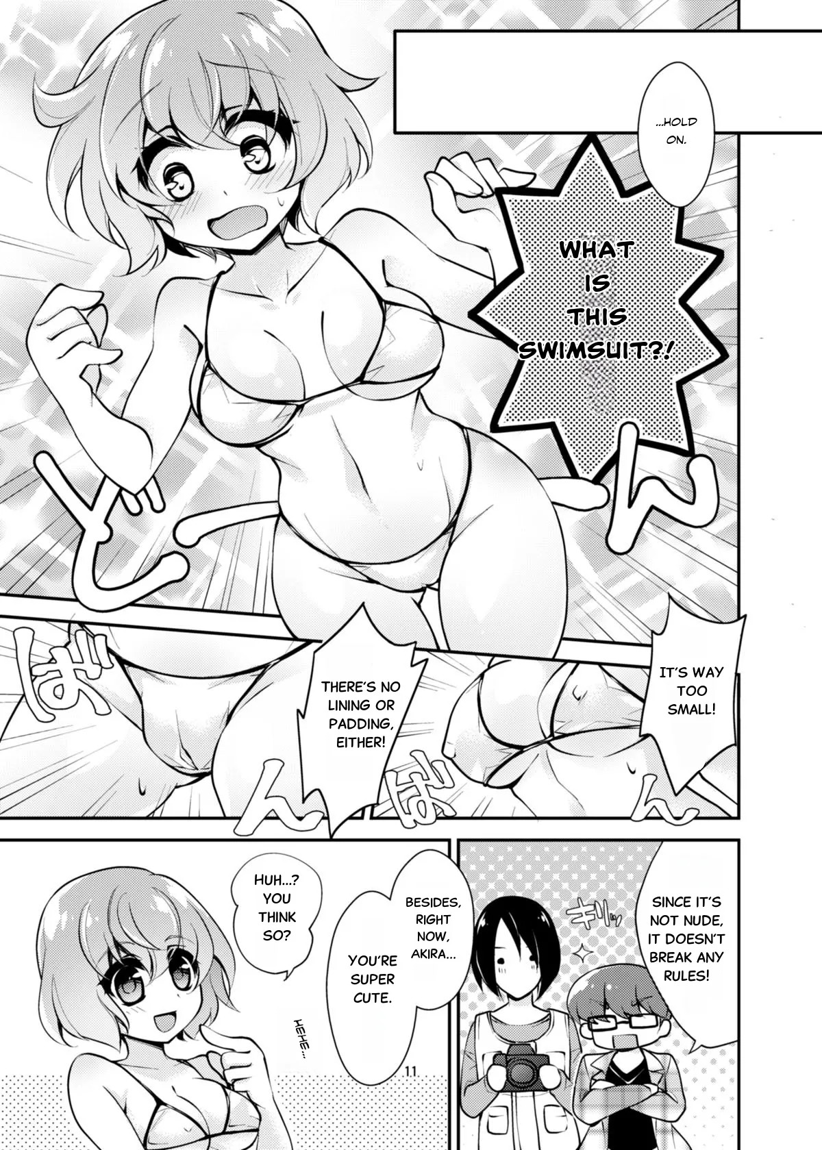 [TSF no F (Byakuya Yuu)] OtaCir no TS Hime wa Kawaii toiu Kotoba ni Yowai (TSF no F no Hon Sono 3 no C) - Page 11