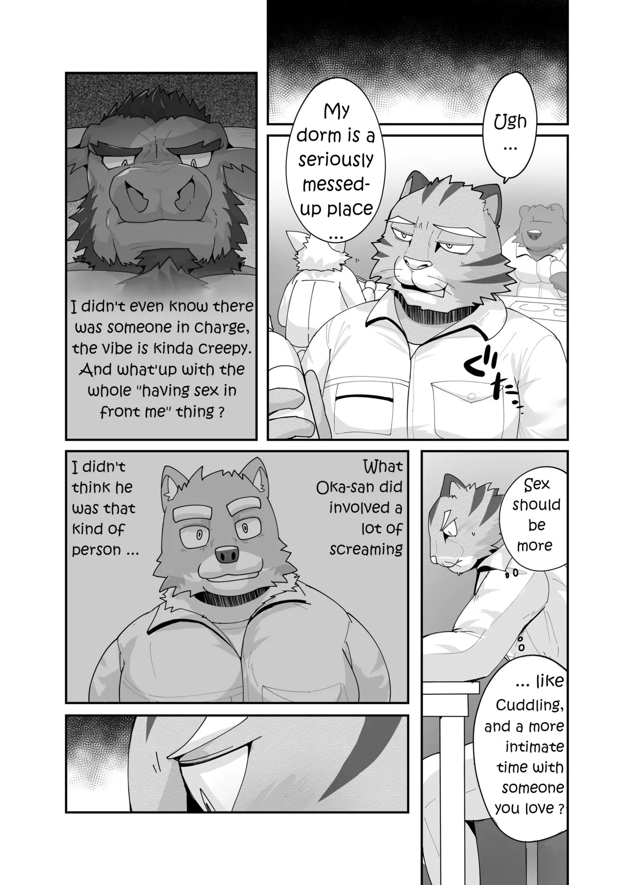 [Kyatune] The dormitory has a Master that rules over all the males (English) - Page 21