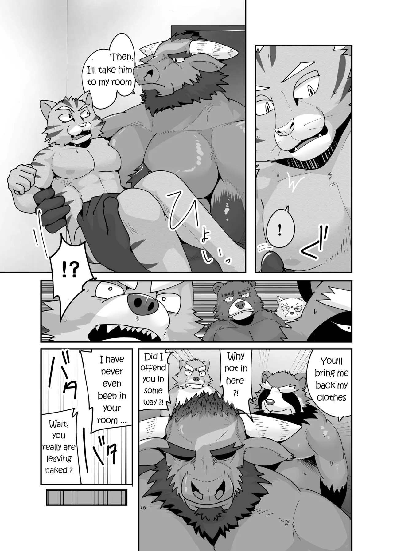 [Kyatune] The dormitory has a Master that rules over all the males (English) - Page 38