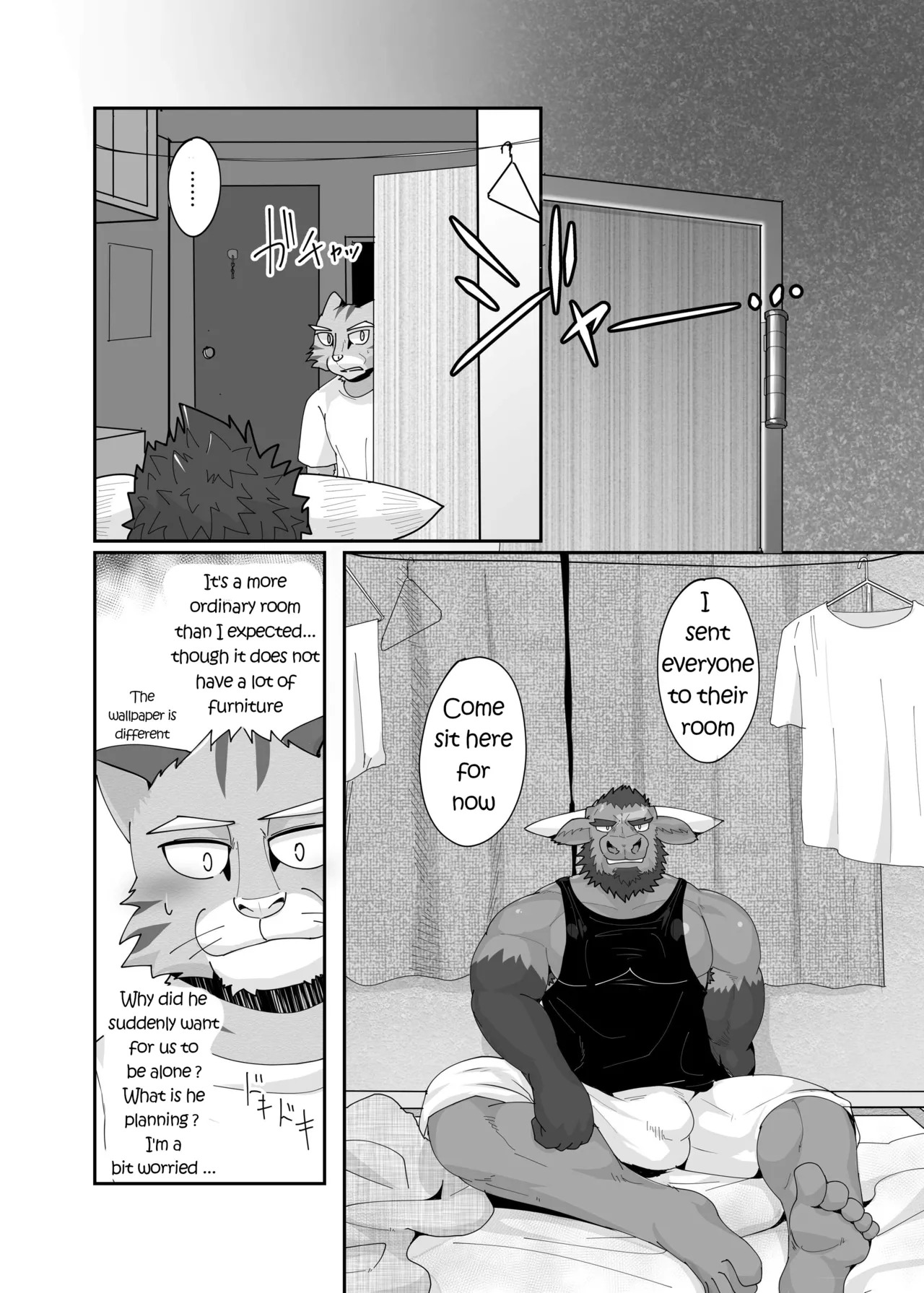 [Kyatune] The dormitory has a Master that rules over all the males (English) - Page 39