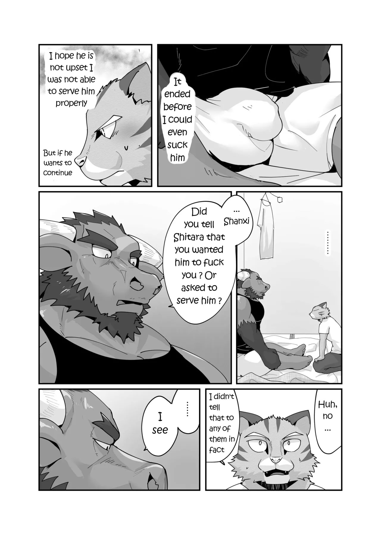 [Kyatune] The dormitory has a Master that rules over all the males (English) - Page 40
