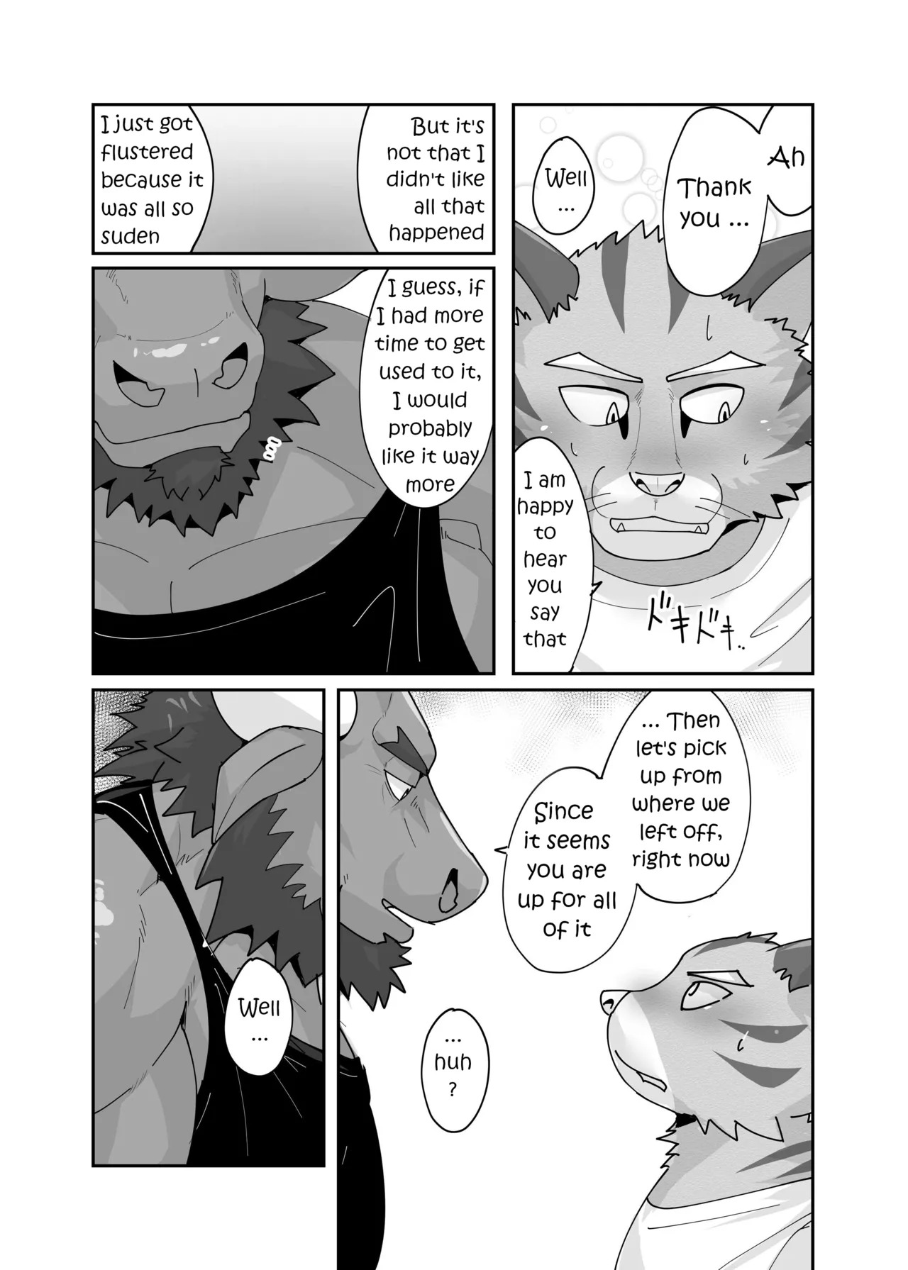 [Kyatune] The dormitory has a Master that rules over all the males (English) - Page 43