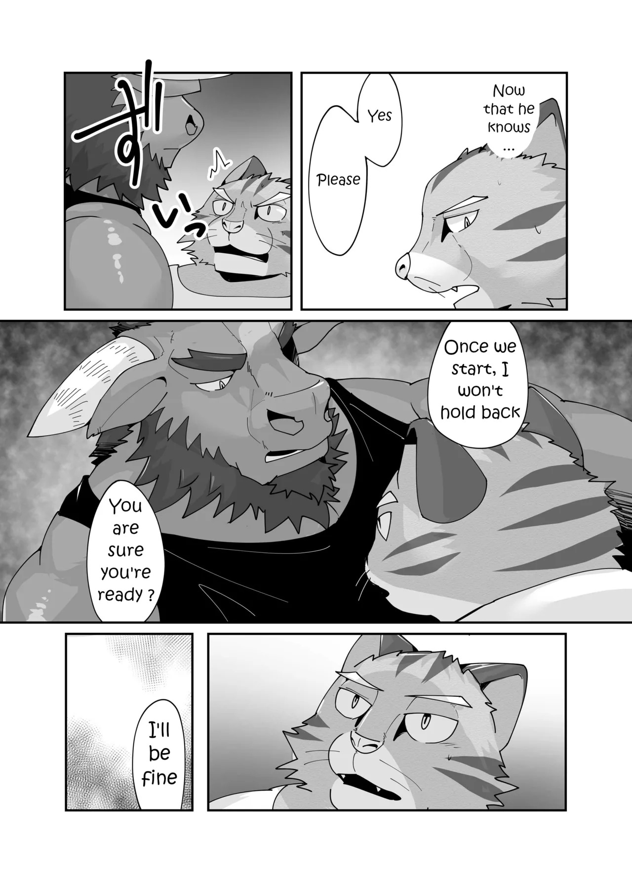[Kyatune] The dormitory has a Master that rules over all the males (English) - Page 44