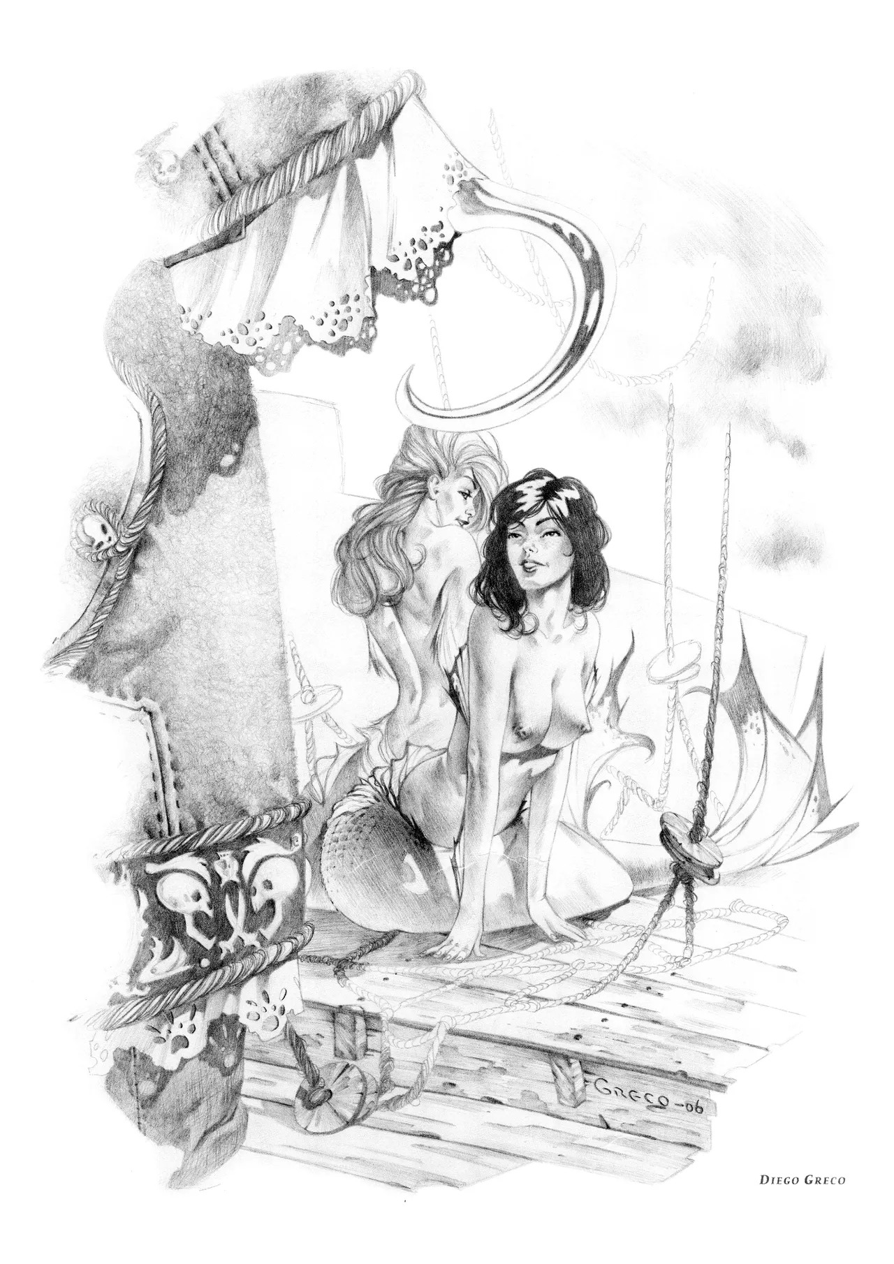 Mermaids 4 (A Gallery Girls Collection) [English] - Page 43