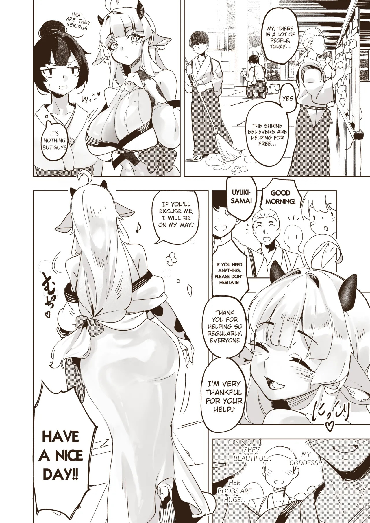 [Tamada Heijun] Kamiiki Gachi Akume KamiRepe Shichau Ura Massage-ten [English] [Digital] - Page 29