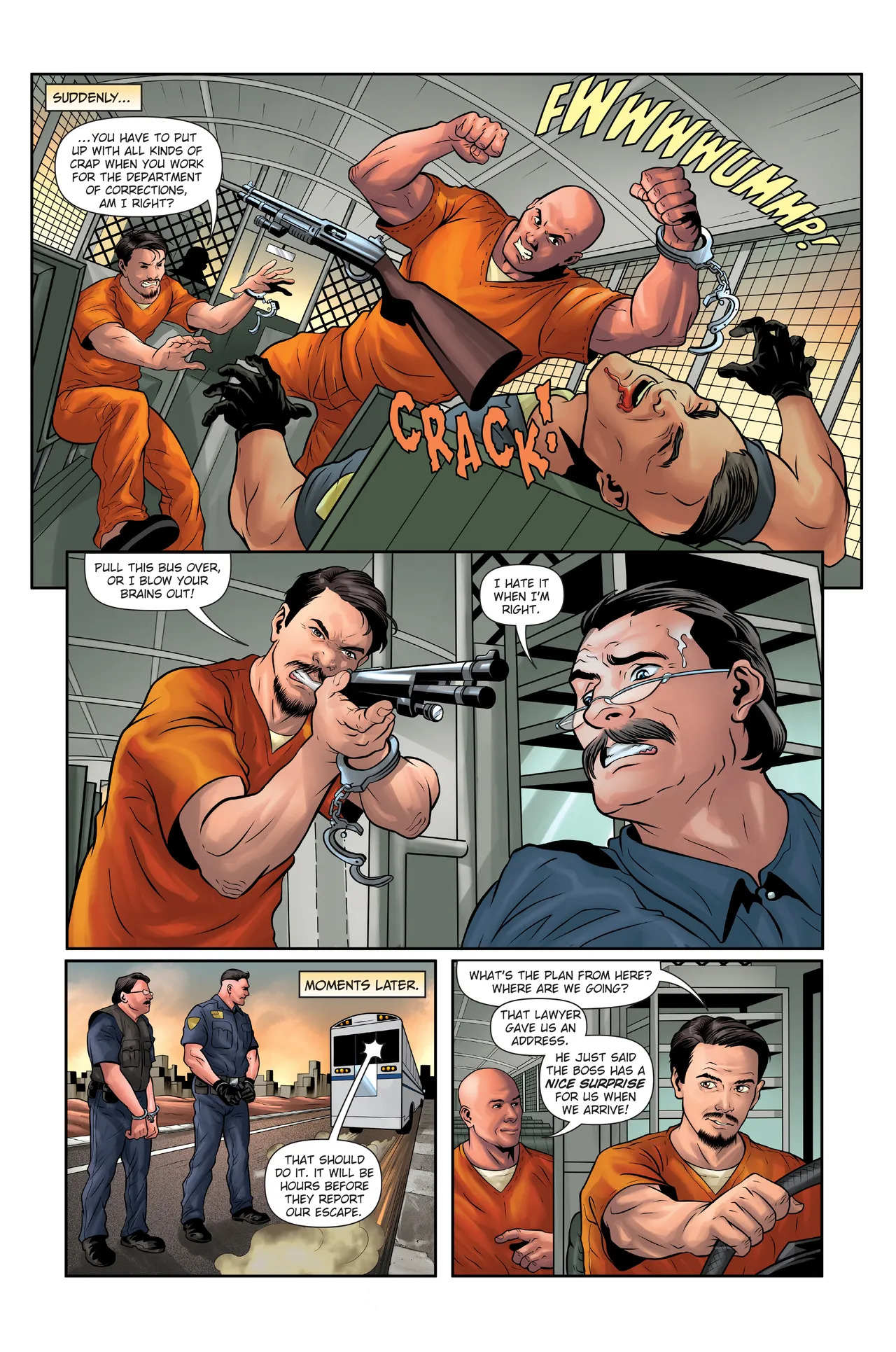 [Paula Peril] Prison Break Payback - Page 12