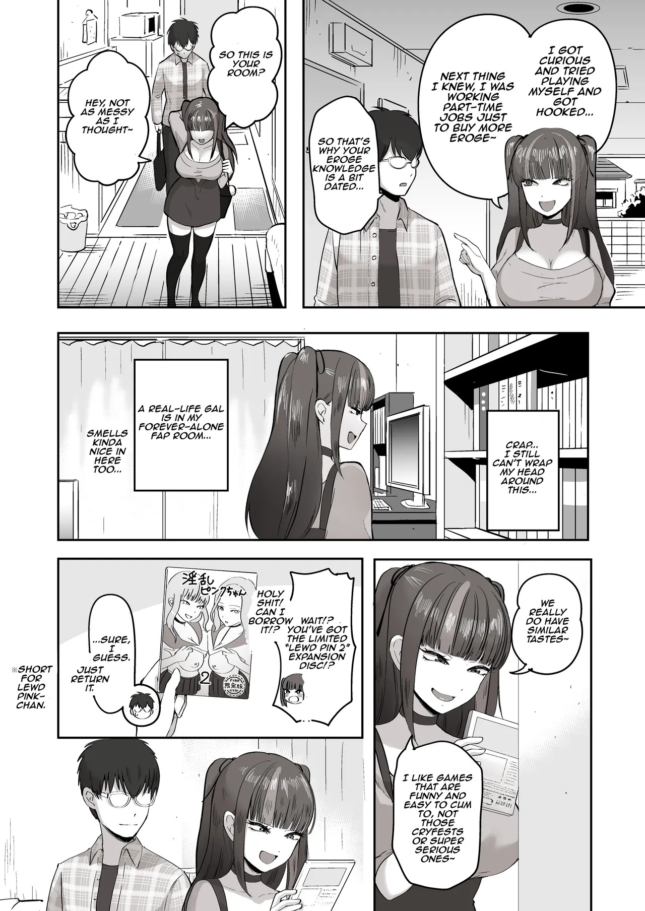 [Poni] Nichiya Eroge o Atsuku Katariatta Follower ni Atte mitara | When I Met My Follower I’d Been Passionately Talking About Eroge With Day and Night [English] [Aishi21] - Page 7