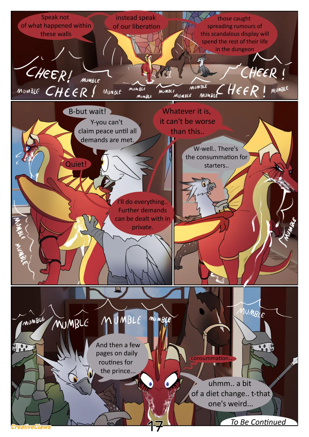 [CreativeClaws / Dragonsponies] Peace Proposal - Page 17