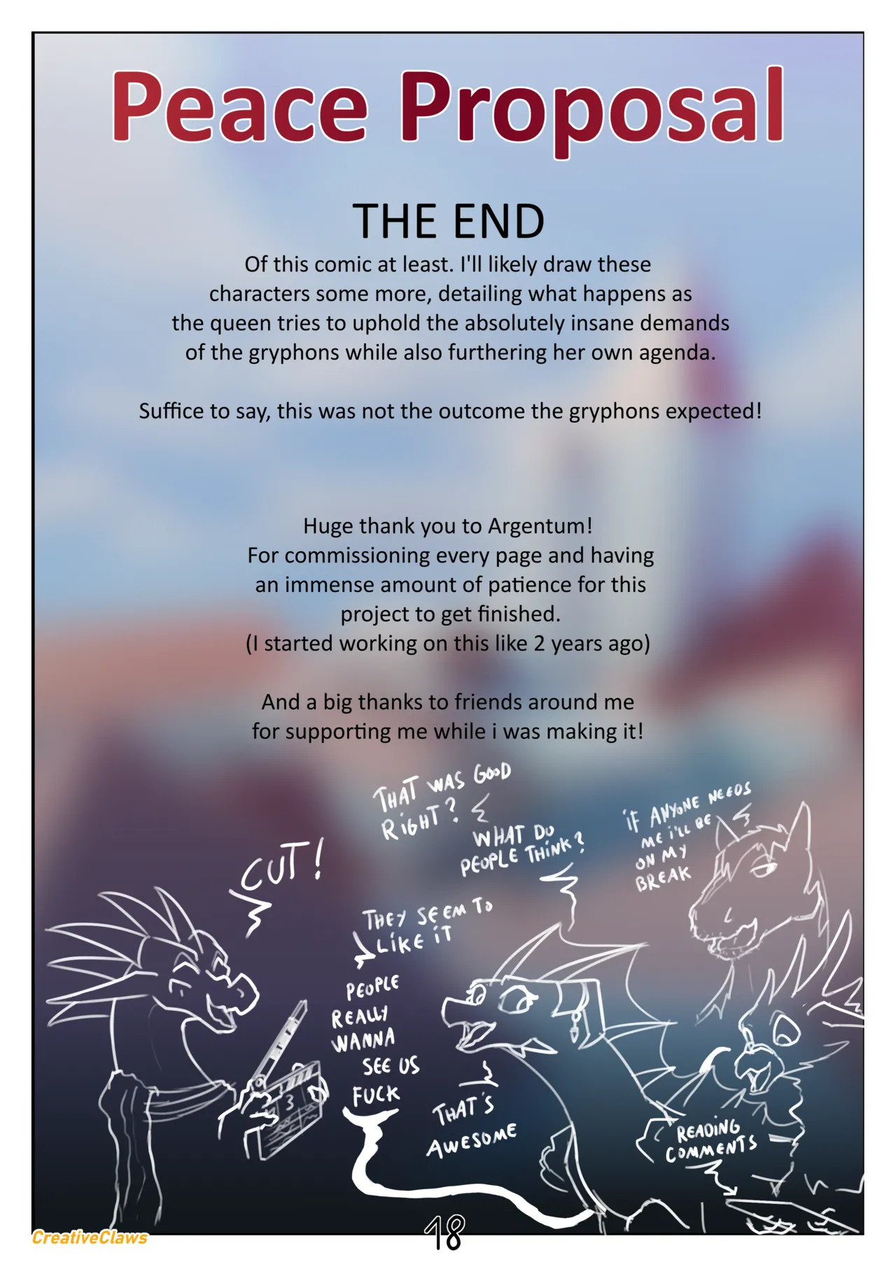 [CreativeClaws / Dragonsponies] Peace Proposal - Page 18