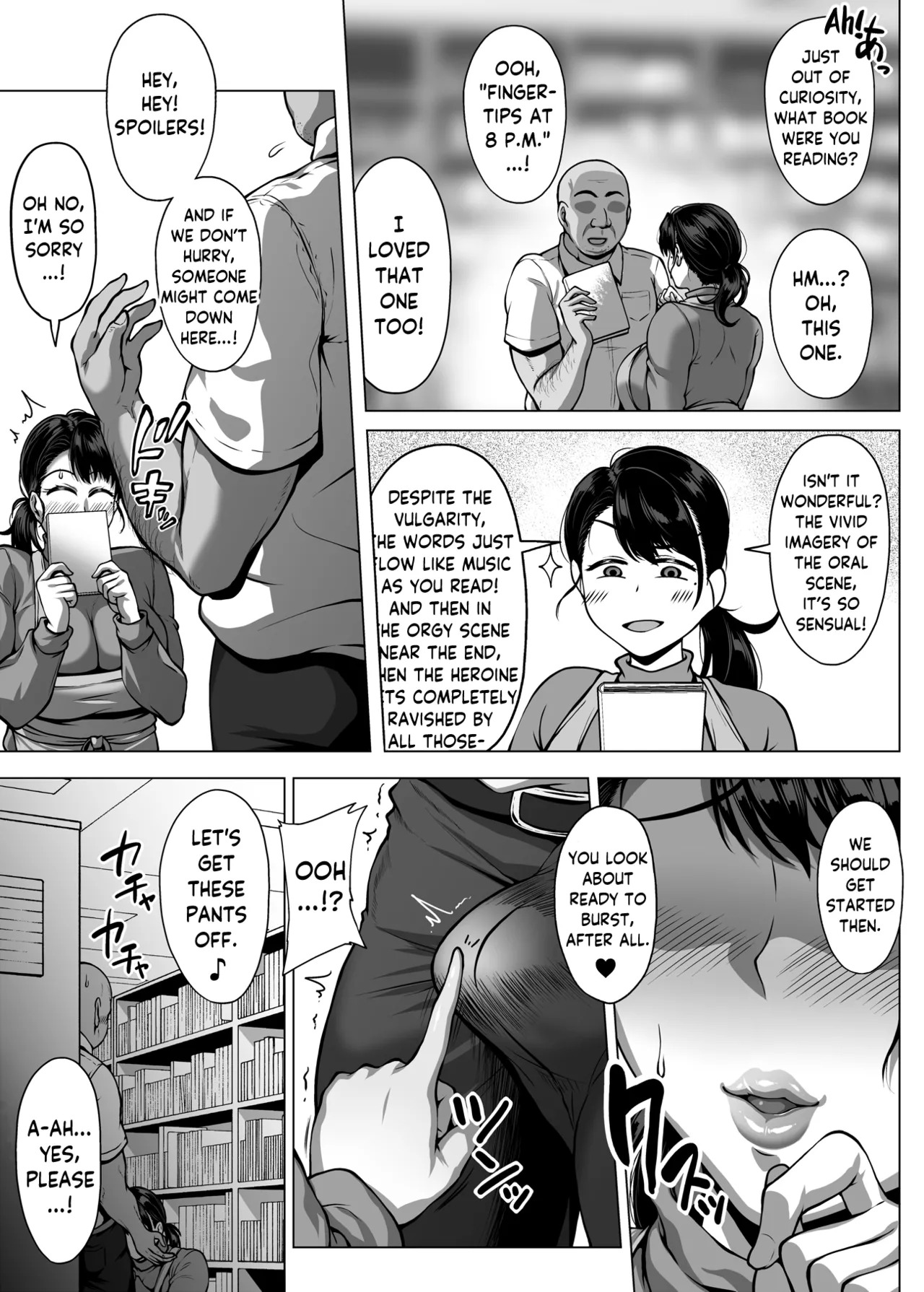 [Saint Seiya (Saint Shiro)] Omanko o Kashidashite Kureru Dosukebe Shisho-san | Lewd Librarian: Pussy for Loan [English] [skibidibenki] - Page 63