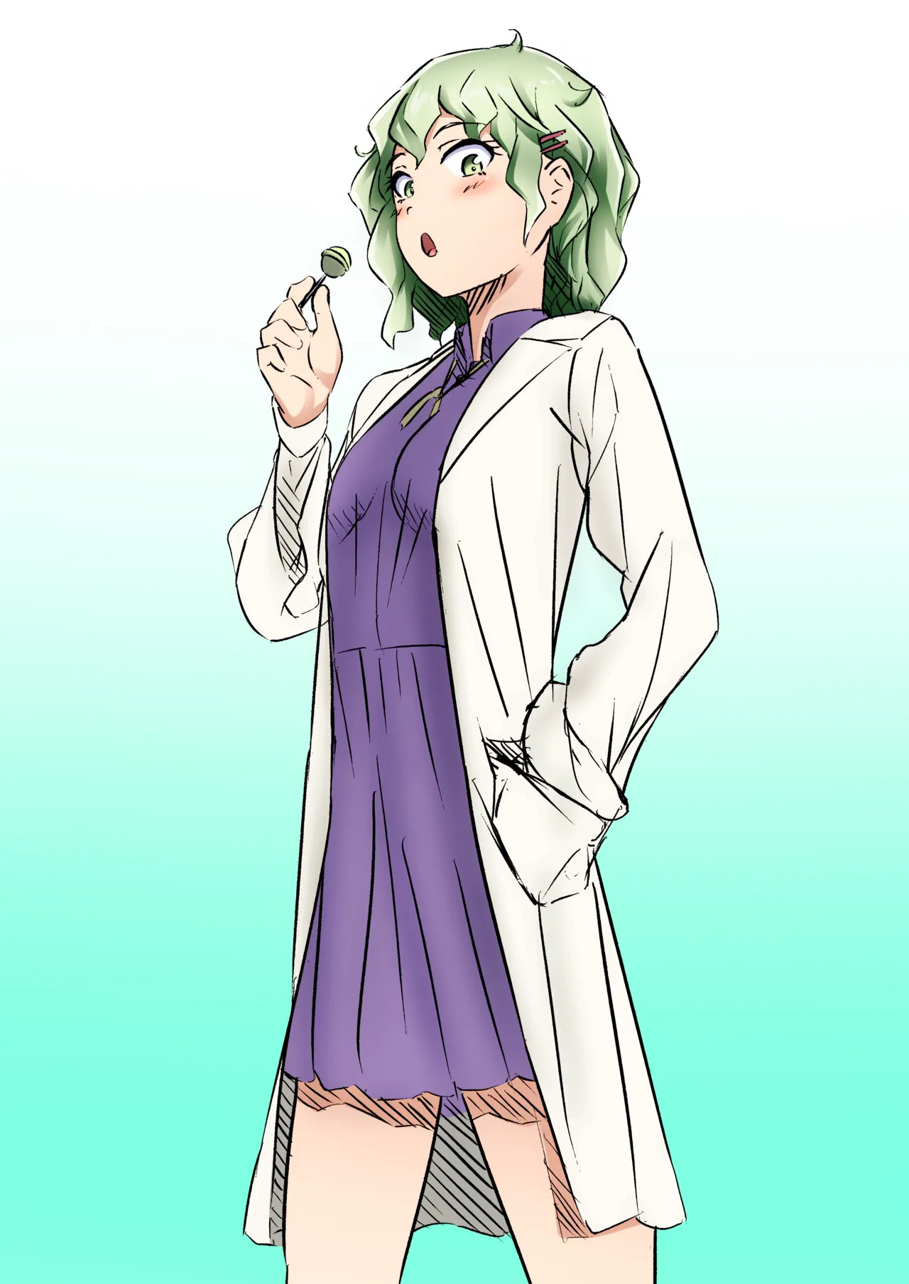 [Gumigumi Gou (Gumi11-gou)] Kimi Senyou Kousoku Kyousei Mesuiki Suit | Extreme Bondage and MESUIKI Costume Test with YOU [English] {Hen_Colorist} [Decensored] [Colorized] [Digital] - Page 49