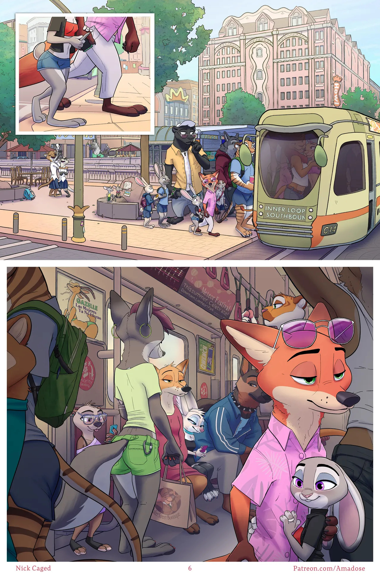 [Amadose] The Fox, The Rabbit, and The Bull ch.1-7 (Zootopia) [ongoing] - Page 116