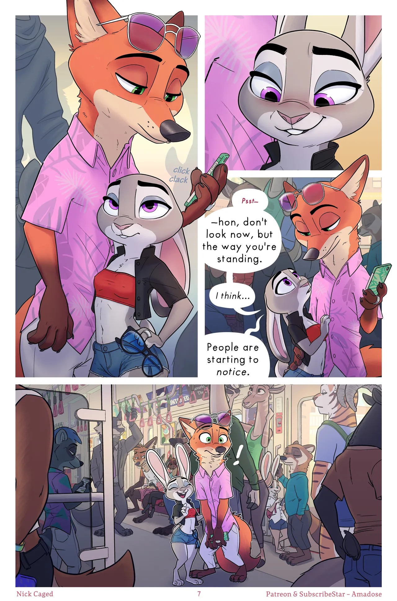 [Amadose] The Fox, The Rabbit, and The Bull ch.1-7 (Zootopia) [ongoing] - Page 117