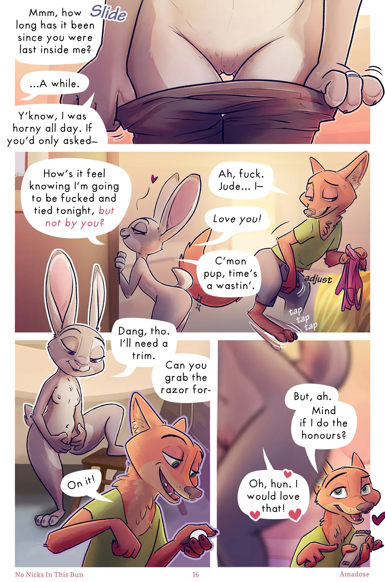 [Amadose] The Fox, The Rabbit, and The Bull ch.1-7 (Zootopia) [ongoing] - Page 17