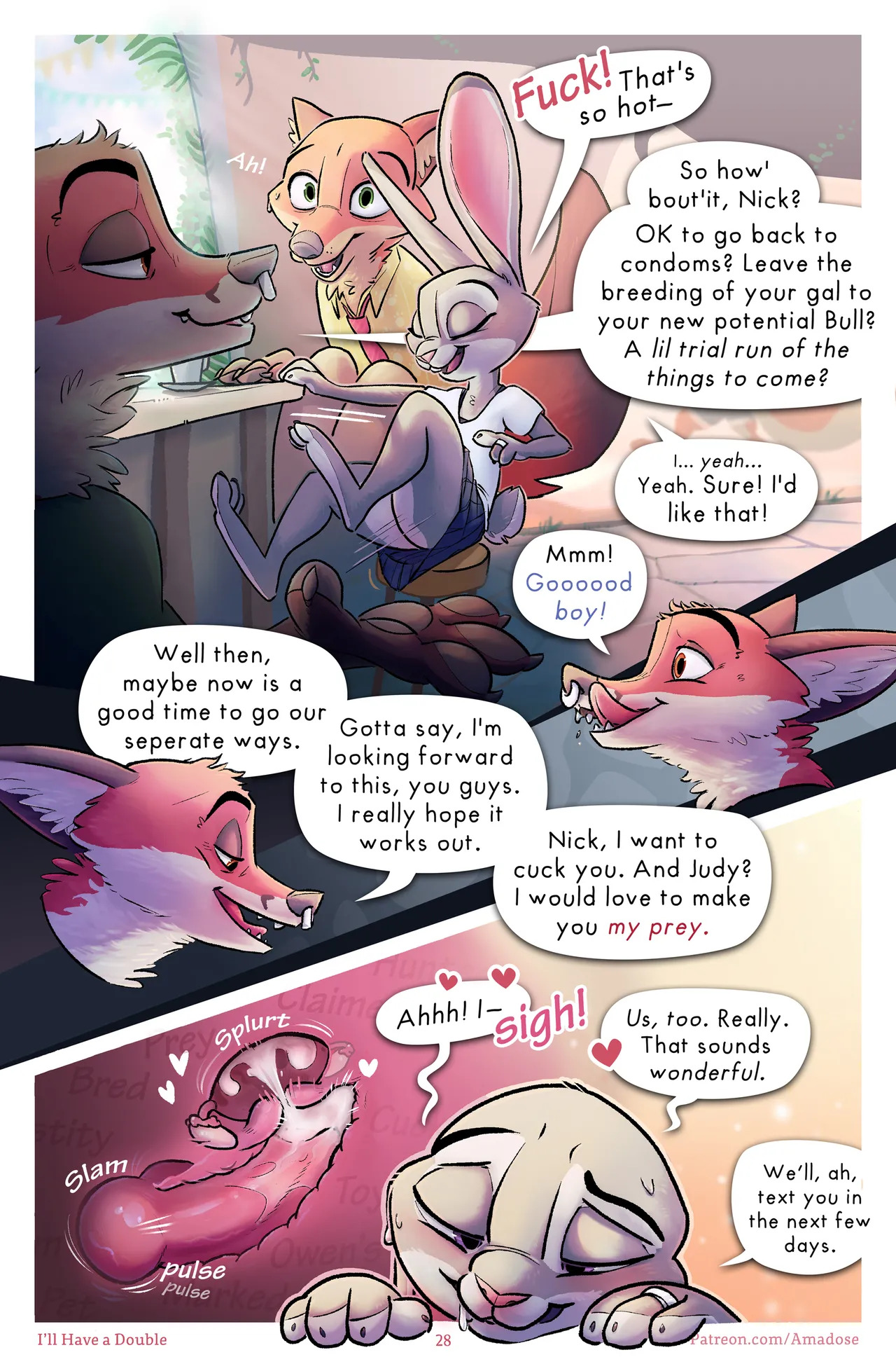 [Amadose] The Fox, The Rabbit, and The Bull ch.1-7 (Zootopia) [ongoing] - Page 29