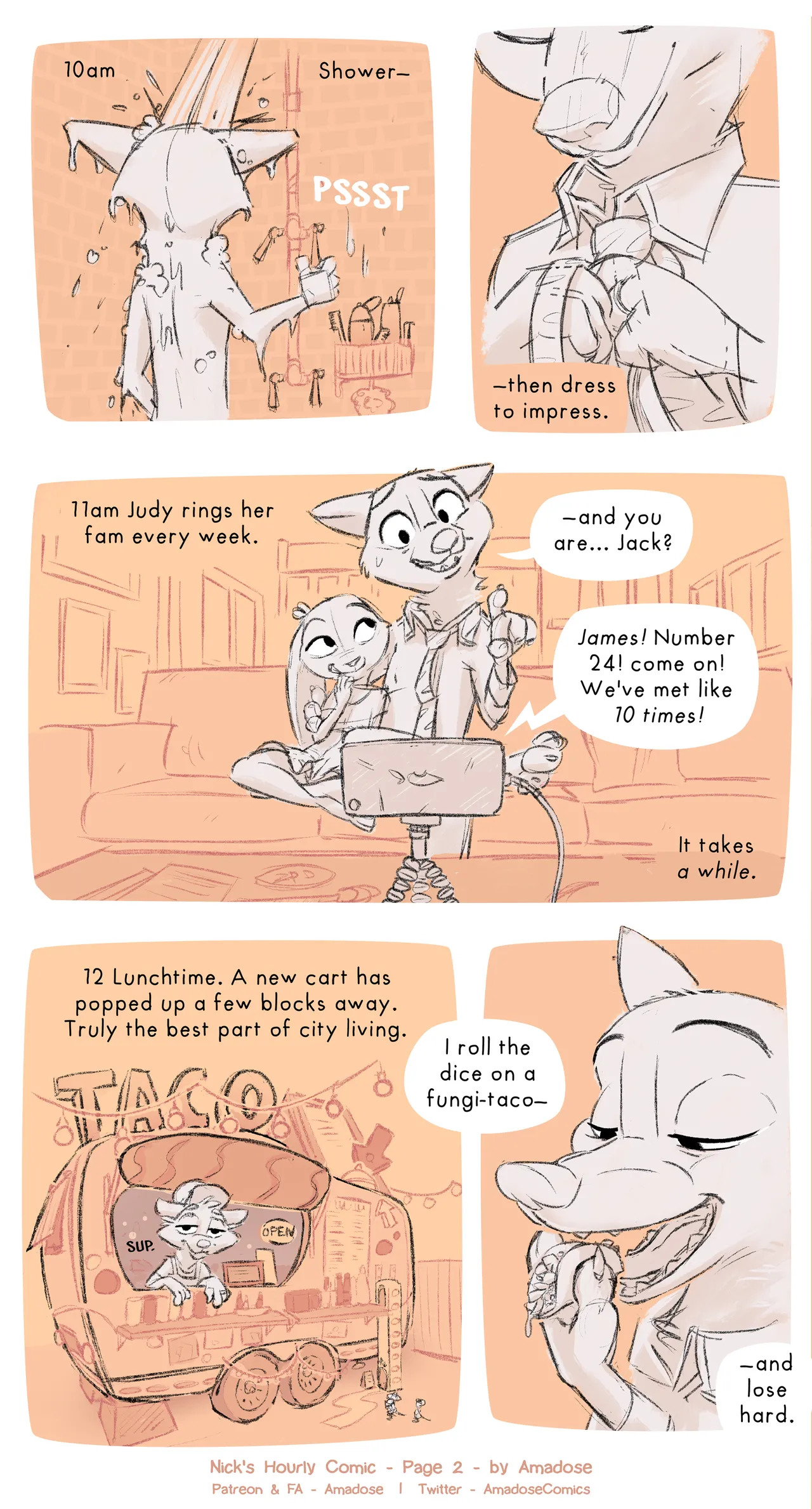 [Amadose] The Fox, The Rabbit, and The Bull ch.1-7 (Zootopia) [ongoing] - Page 56