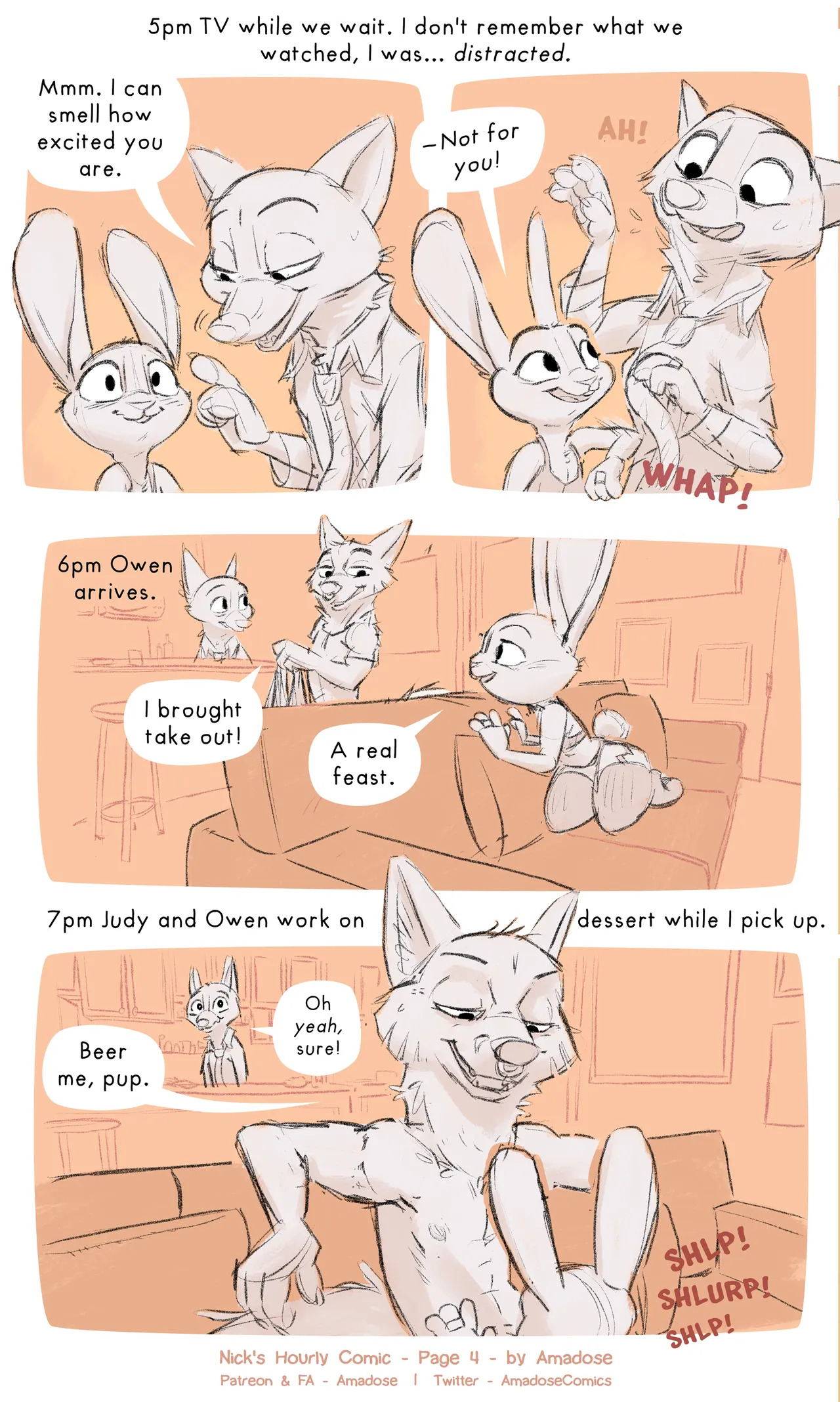 [Amadose] The Fox, The Rabbit, and The Bull ch.1-7 (Zootopia) [ongoing] - Page 58