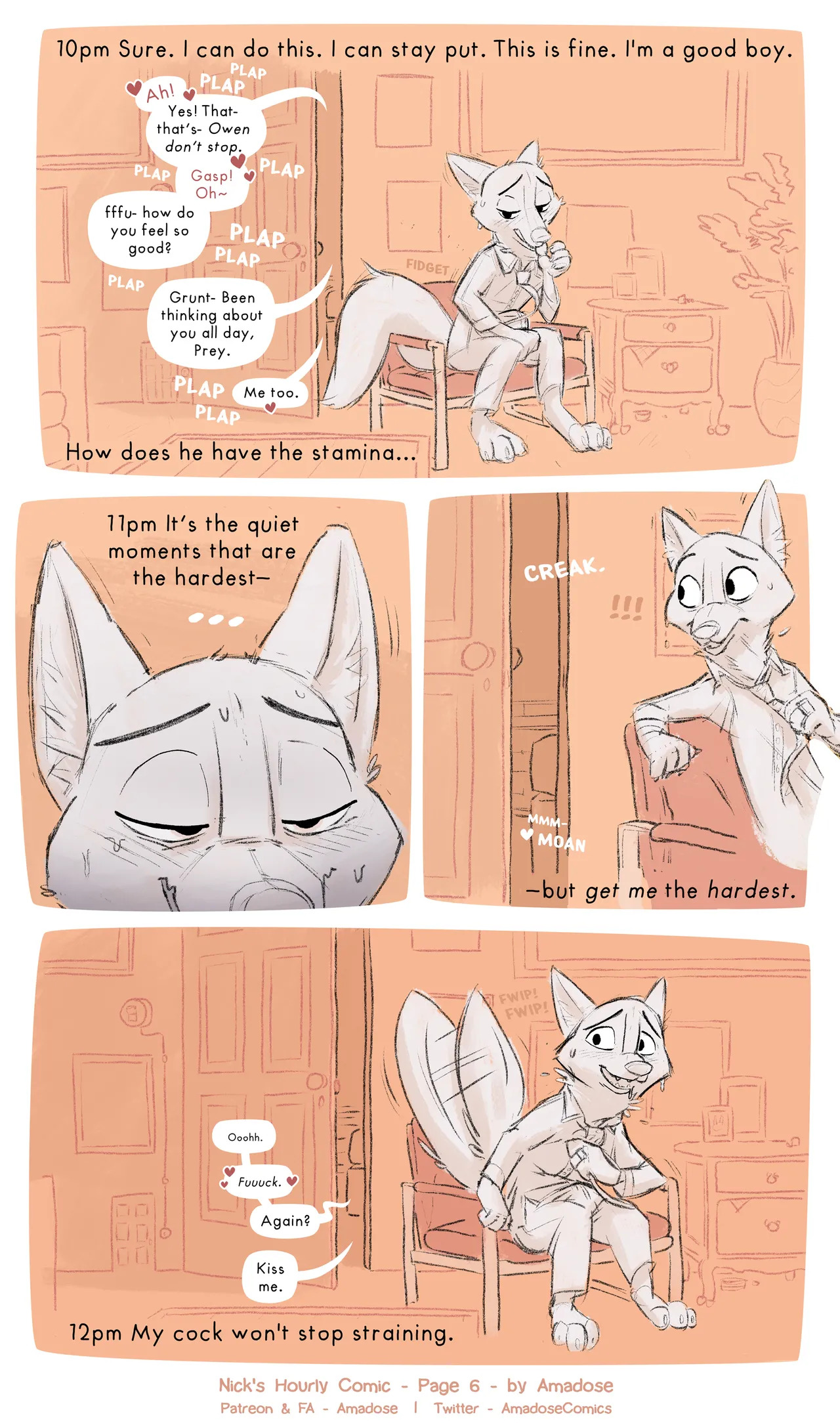 [Amadose] The Fox, The Rabbit, and The Bull ch.1-7 (Zootopia) [ongoing] - Page 60