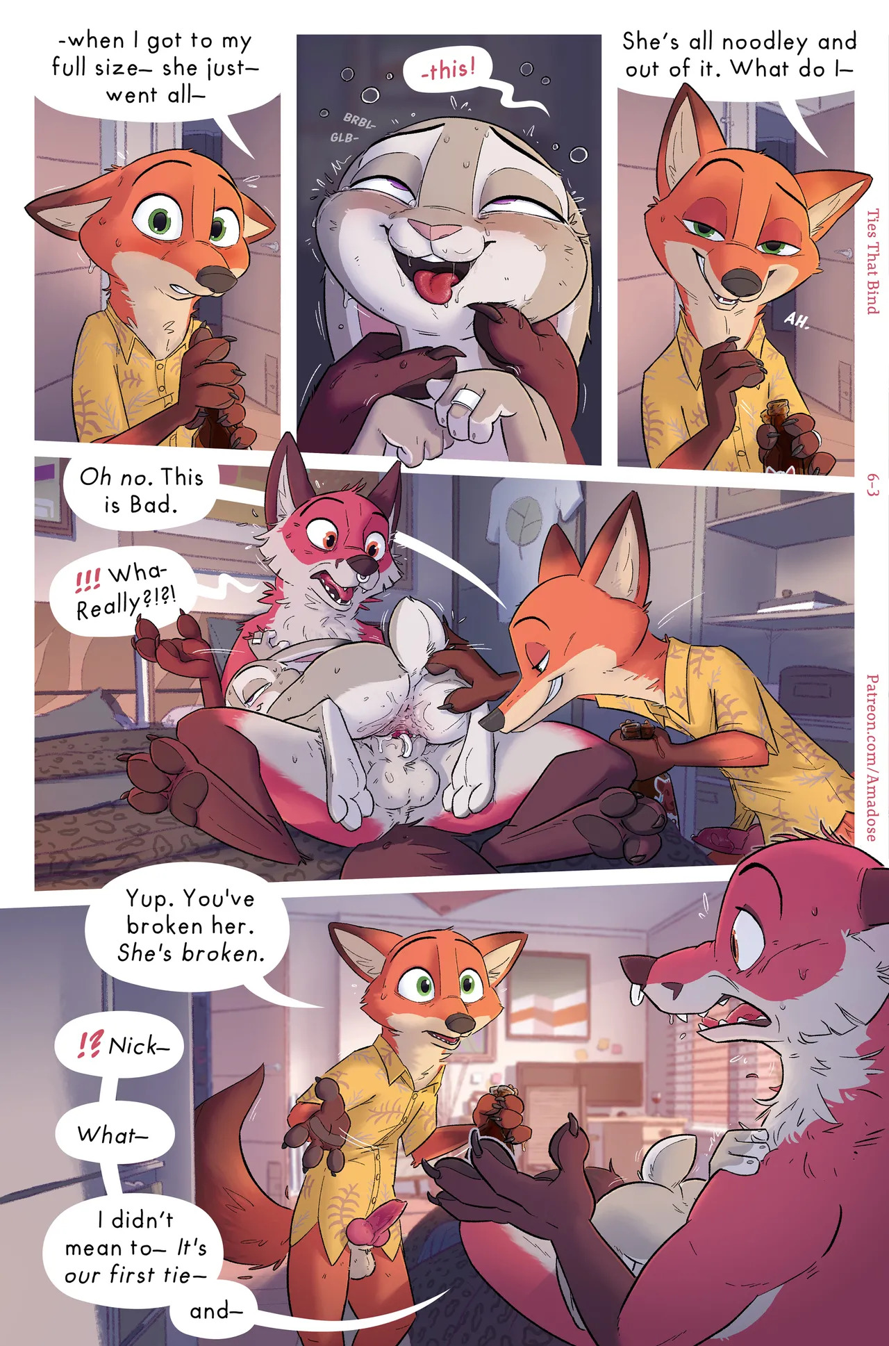 [Amadose] The Fox, The Rabbit, and The Bull ch.1-7 (Zootopia) [ongoing] - Page 71