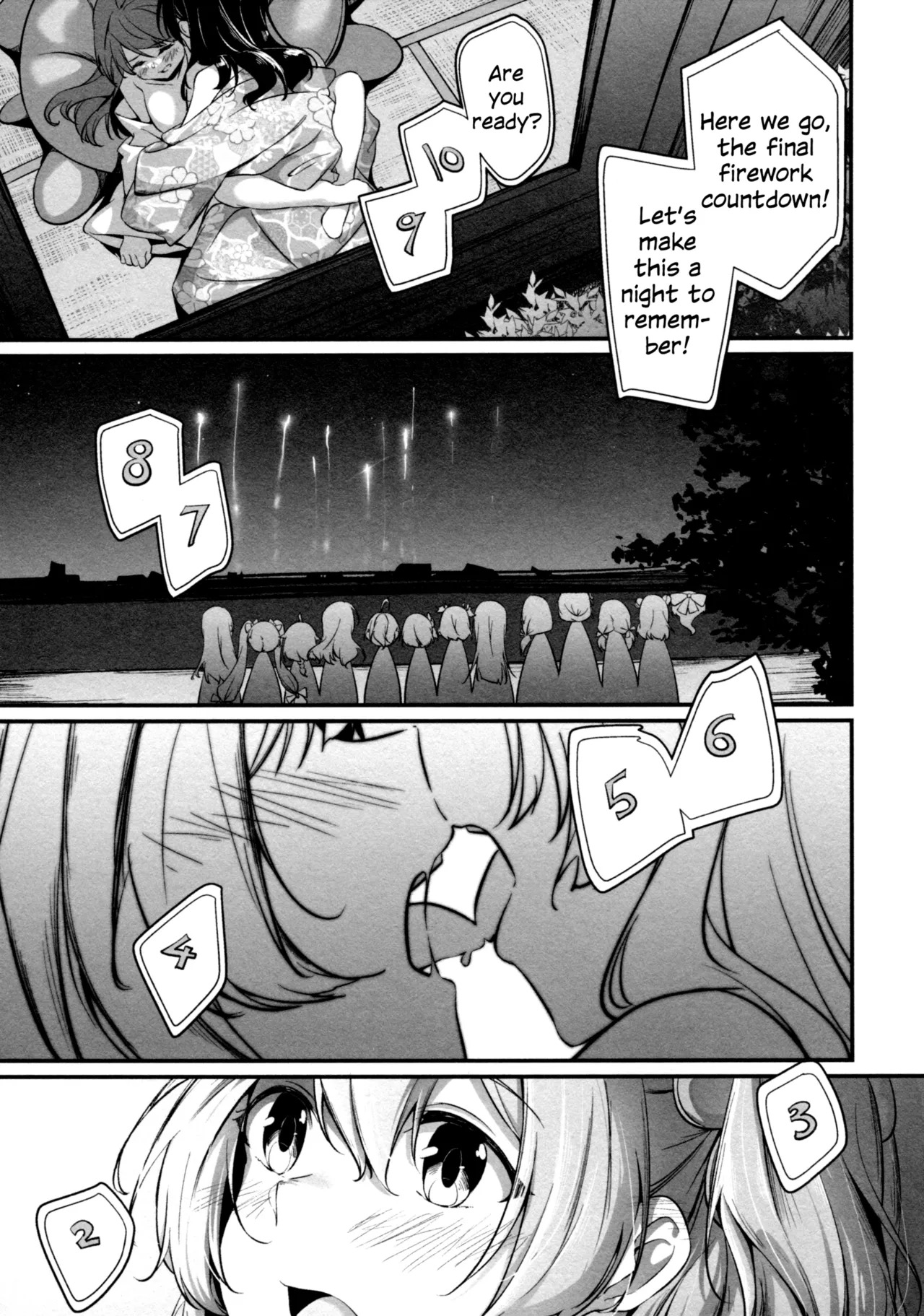 (Hikiau Unmei 7th) [Taipeijin (Mushihara)] Ama no Kawa Serenade - Serenade of our galaxy. (Assault Lily) [English] - Page 20