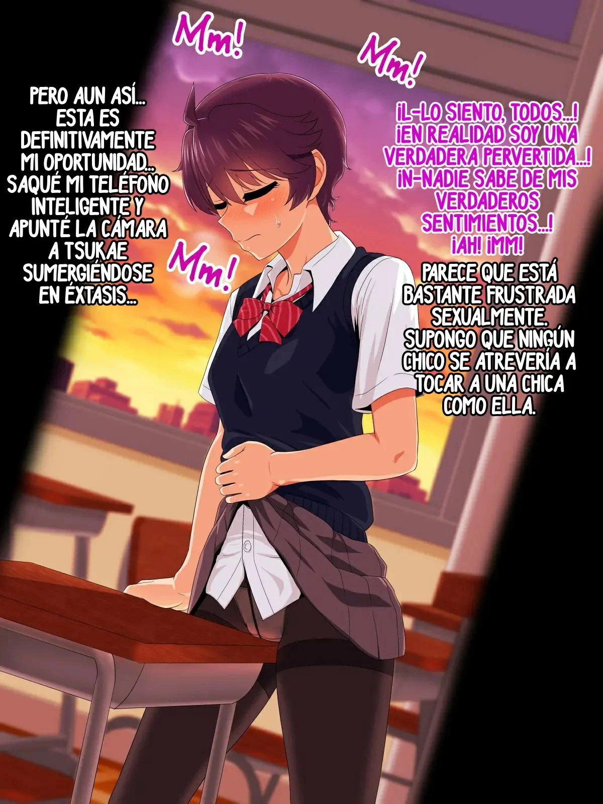 [PO Buyuu (Nagi Ichi)] Mannish Musume no Honne wa Sukebe na Bakunyuu Musume | A Mannish Girl's Hidden Side Is A Lusty Busty Girl [Spanish] - Page 10
