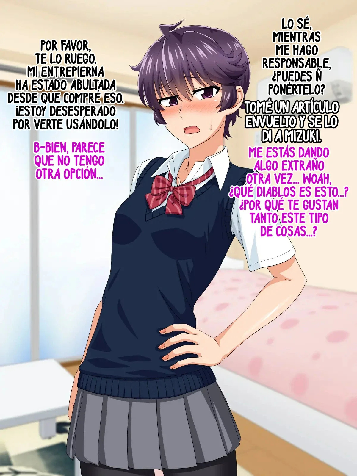 [PO Buyuu (Nagi Ichi)] Mannish Musume no Honne wa Sukebe na Bakunyuu Musume | A Mannish Girl's Hidden Side Is A Lusty Busty Girl [Spanish] - Page 105